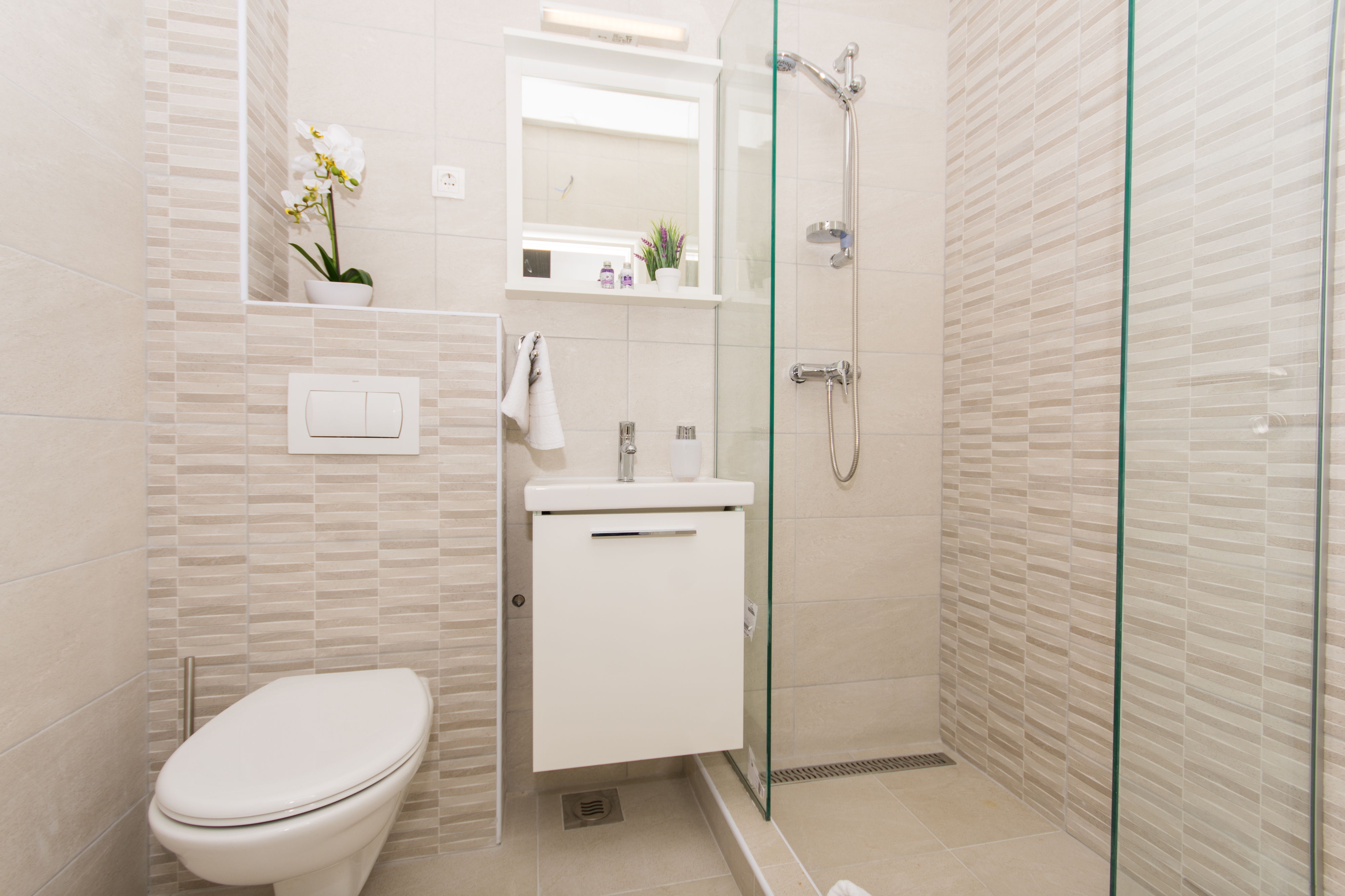 One bedroom apartment with terrace and sea view Drvenik Veliki, Drvenik  A-c