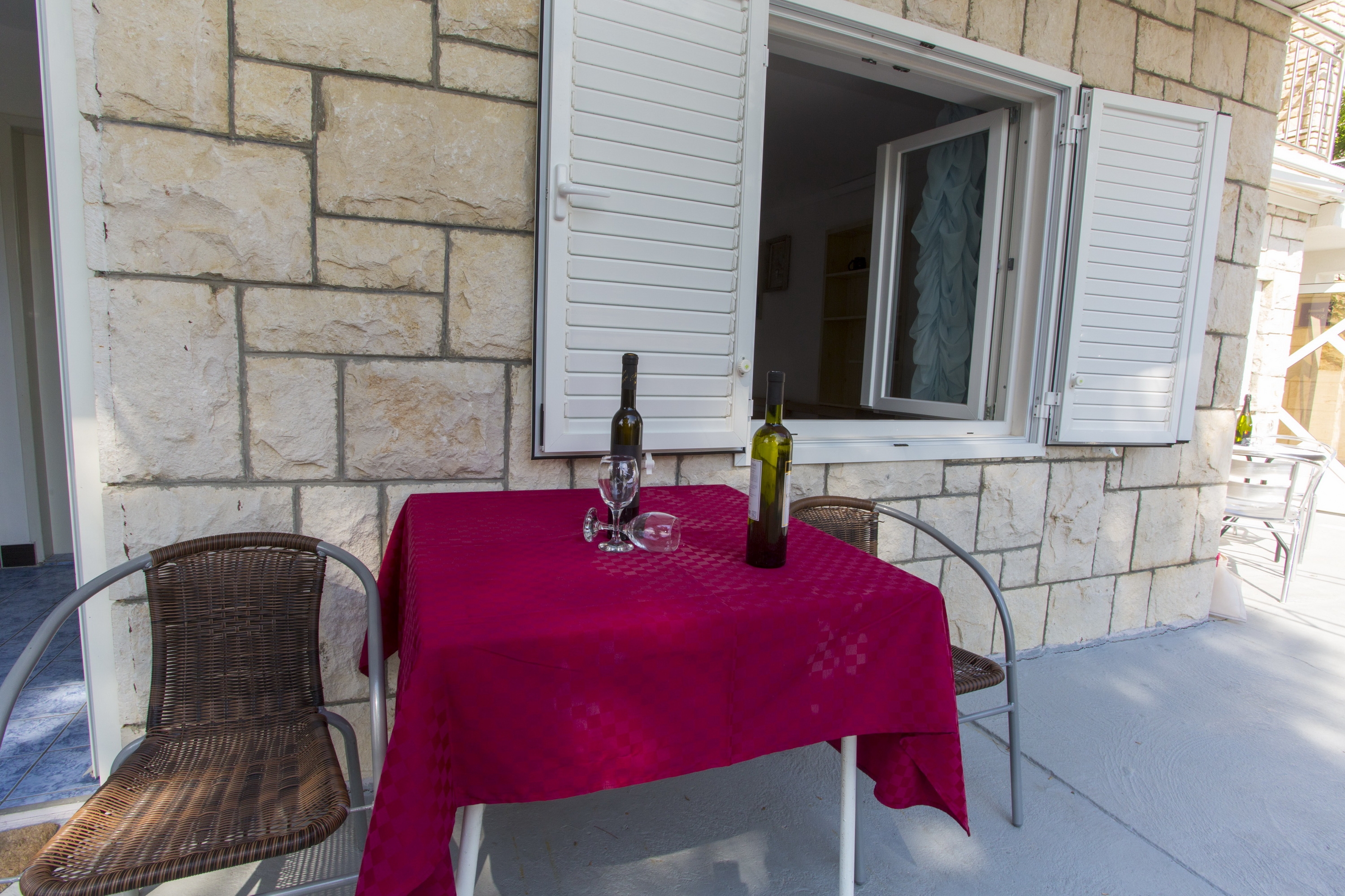 One bedroom apartment with terrace Baška Voda, Makarska  A-a