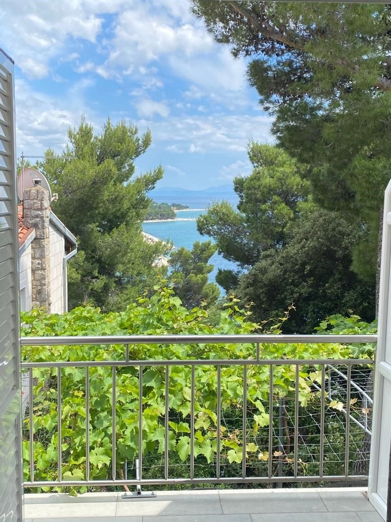 Studio flat with balcony and sea view Baška Voda, Makarska  AS-b