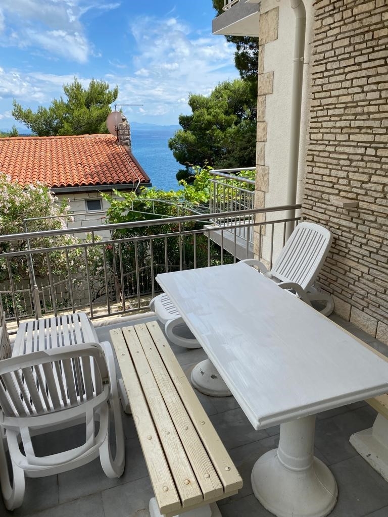 Studio flat with terrace and sea view Baška Voda, Makarska  AS-c