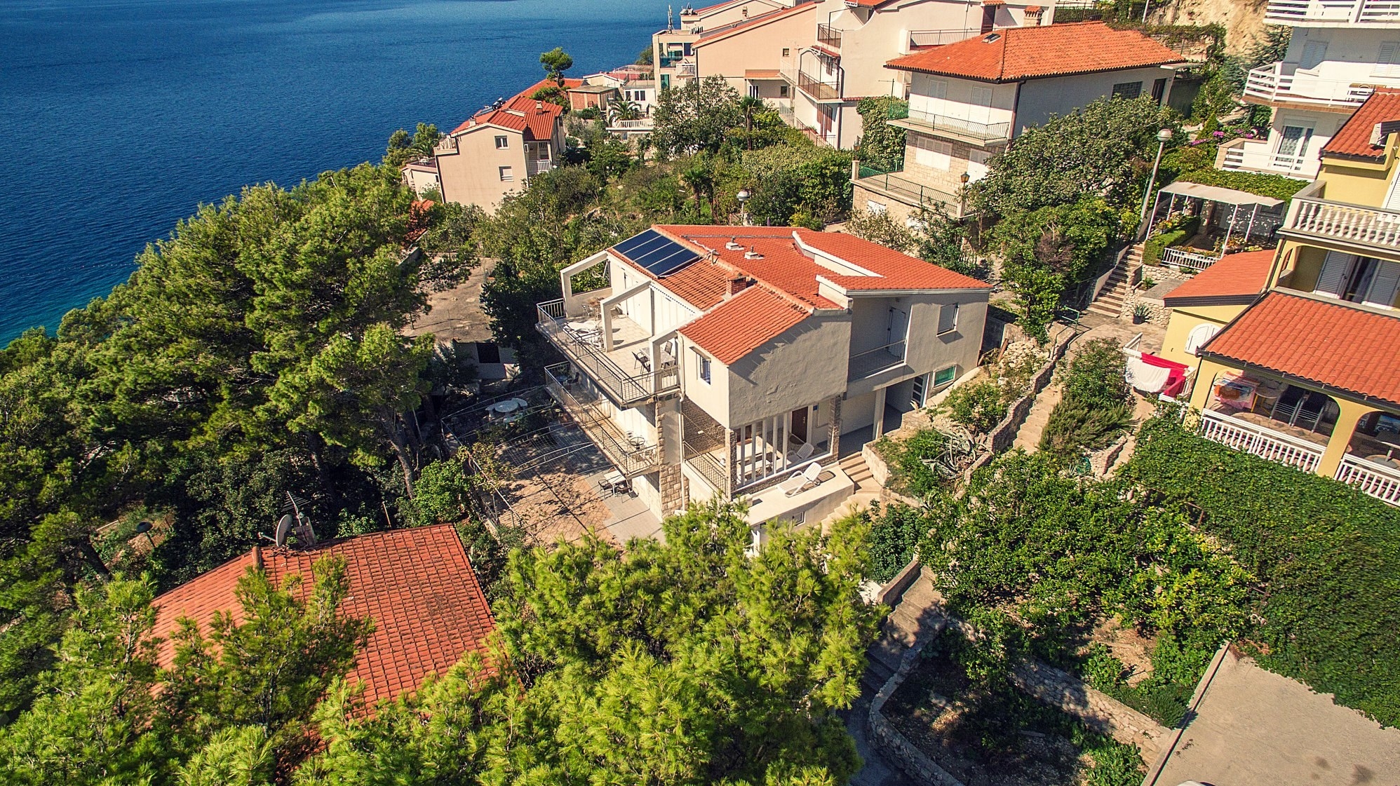 Studio S teraso Baška Voda, Makarska  AS-e