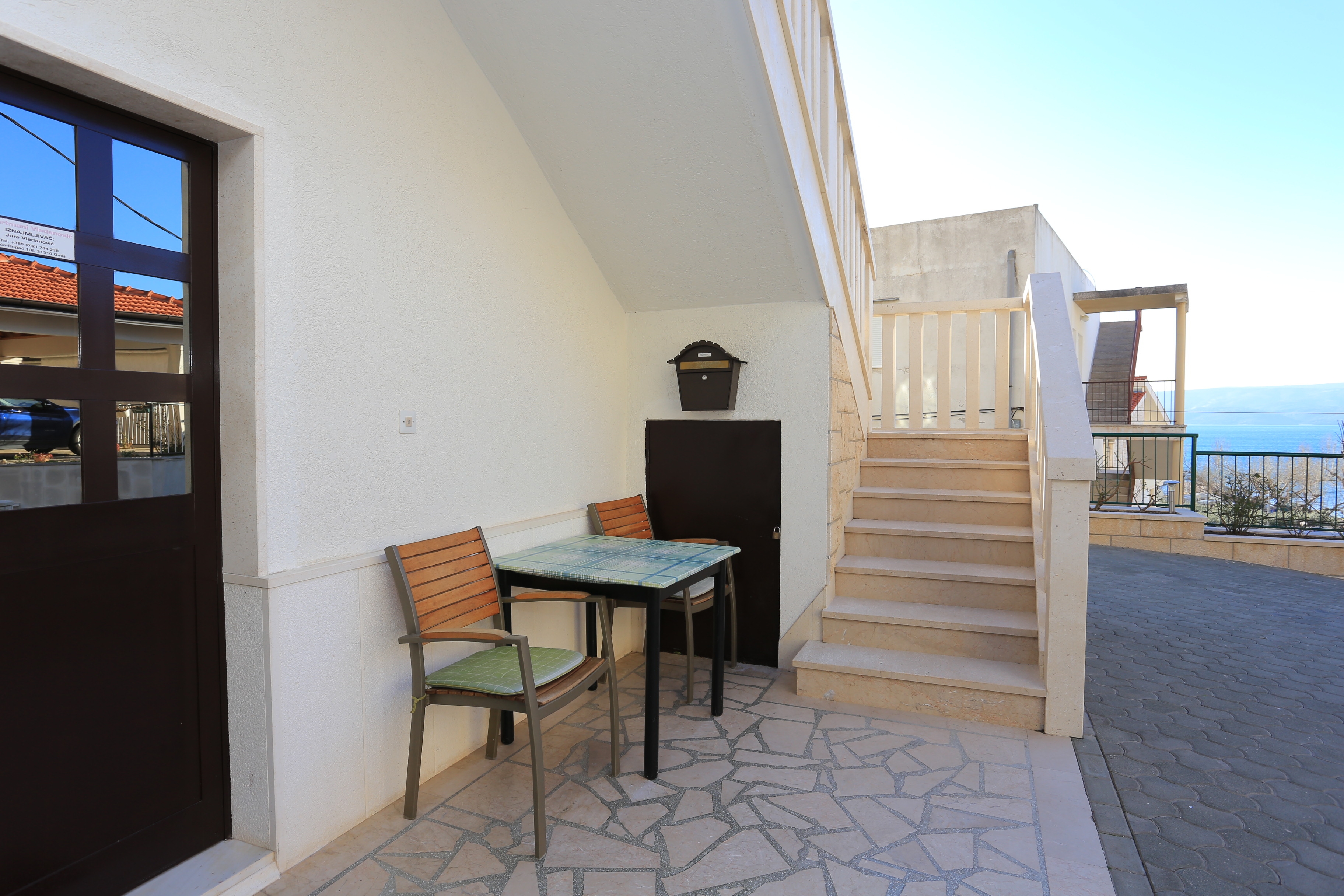 Two bedroom apartment with terrace and sea view Duće, Omiš  A-a