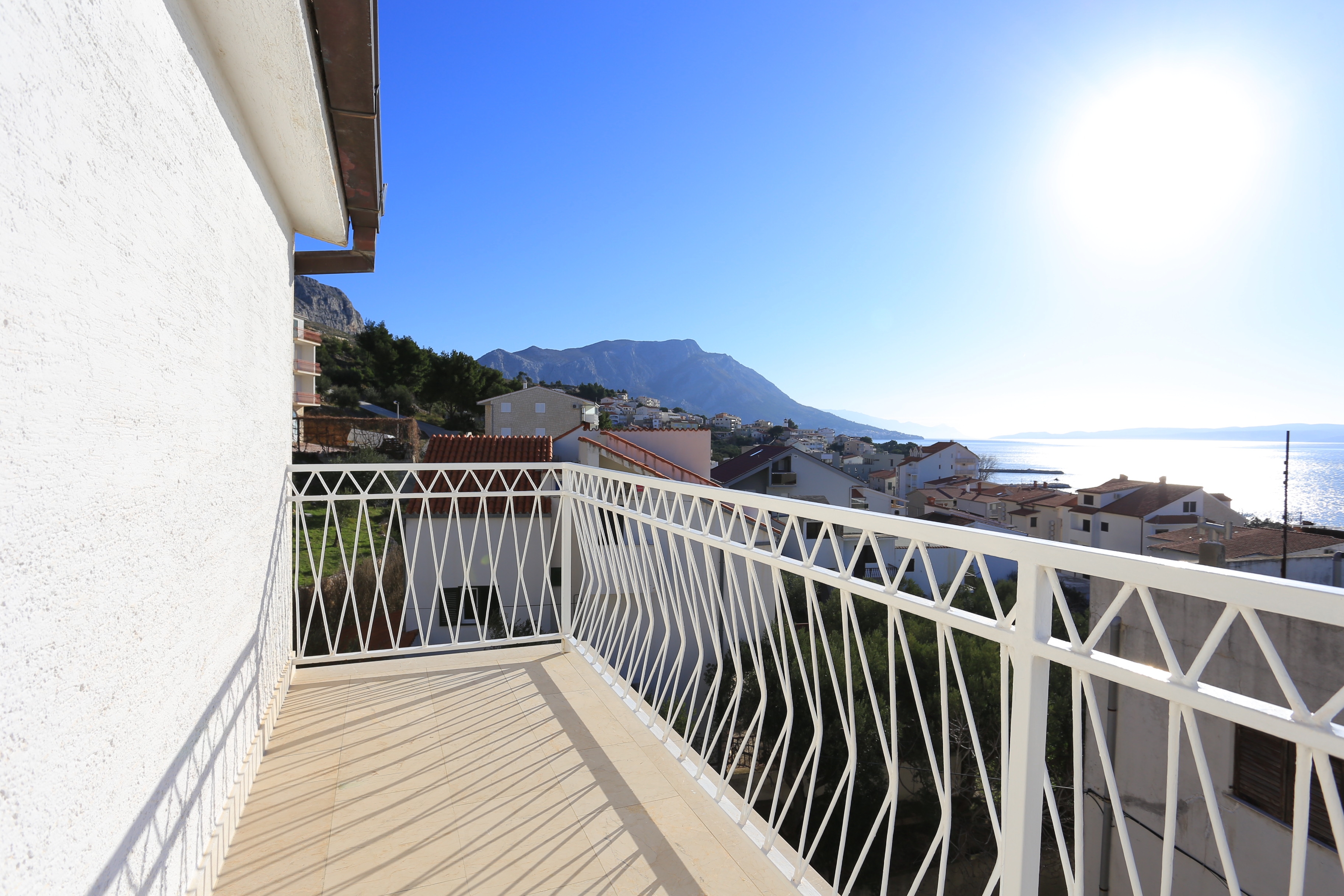 Two bedroom apartment with terrace and sea view Duće, Omiš  A-b
