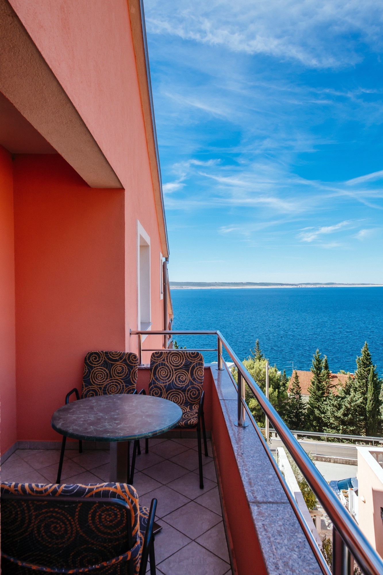 Two bedroom apartment with balcony and sea view Starigrad, Paklenica  A-a