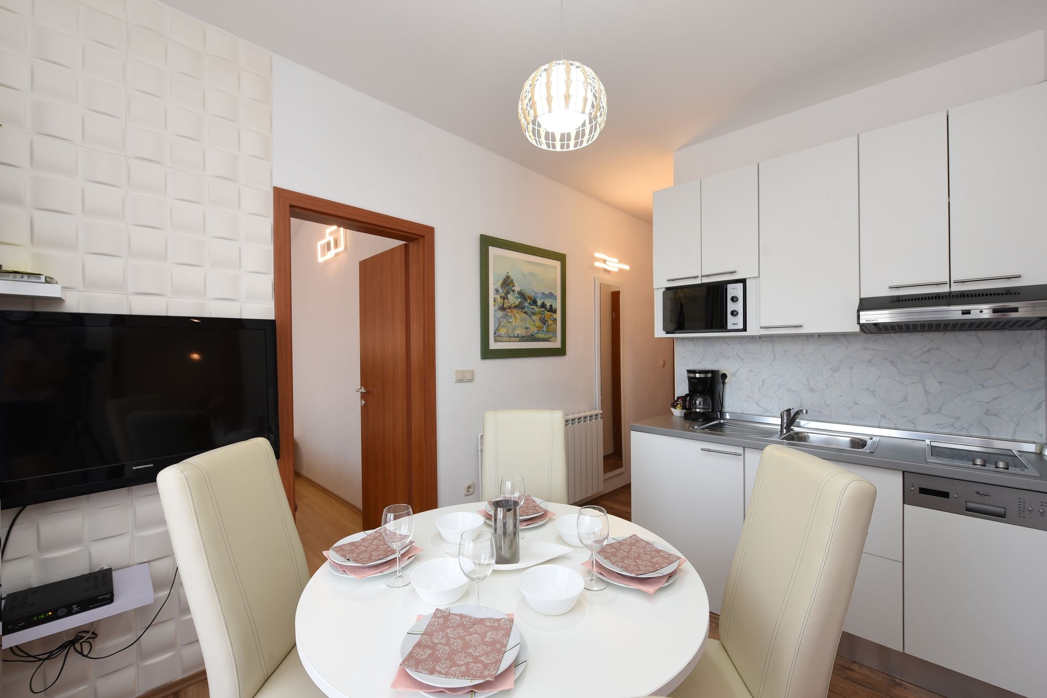 Two bedroom apartment with balcony and sea view Starigrad, Paklenica (A-16421-a) Two bedroom apartment with balcony and sea view Starigrad, Paklenica (A-16421-a)