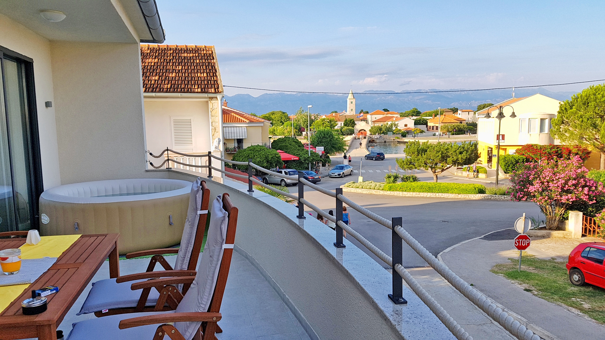 Two bedroom apartment with terrace and sea view Nin, Zadar  A-a