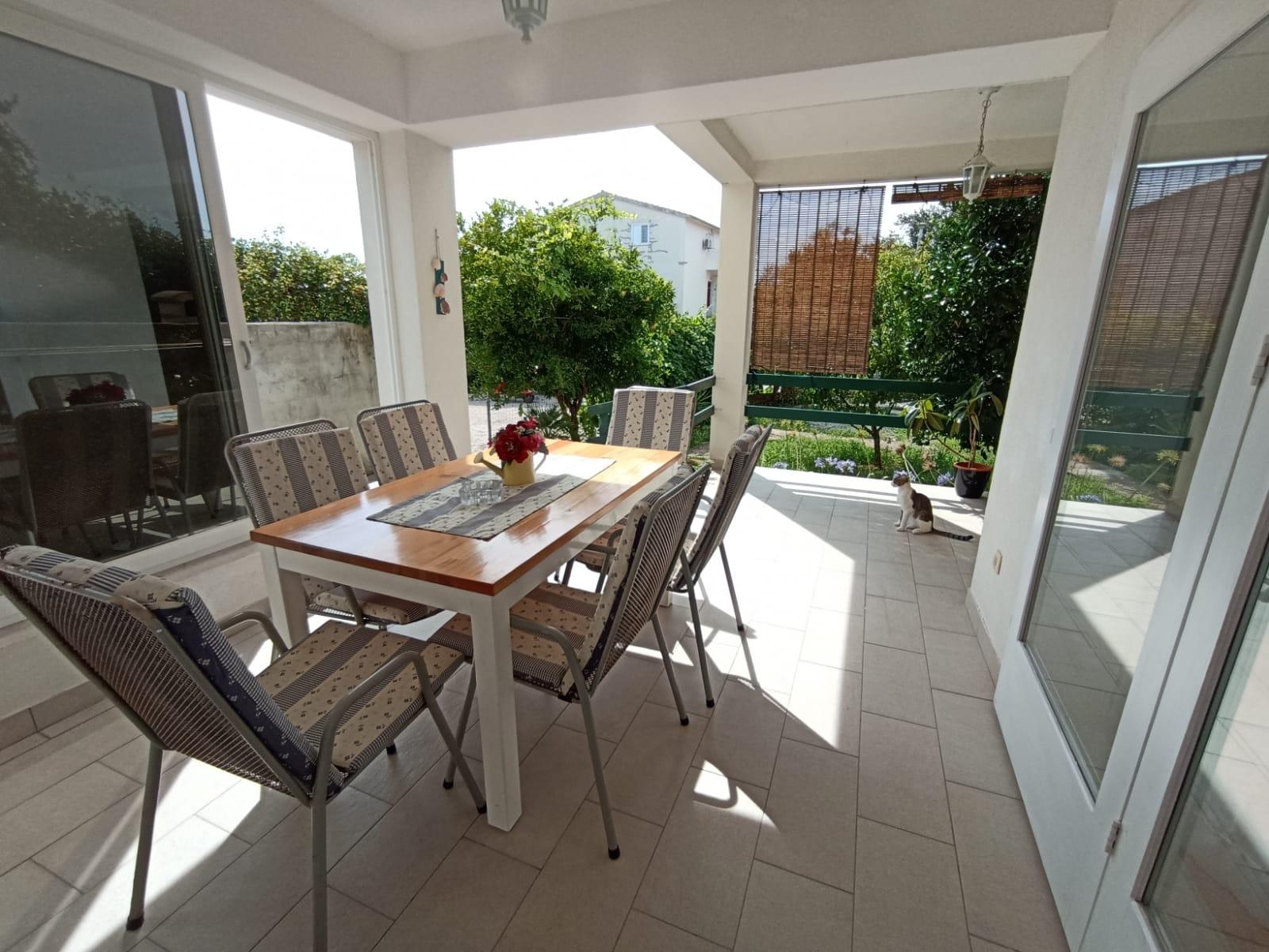 Two bedroom apartment with terrace Orebić, Pelješac (A-16448-a)