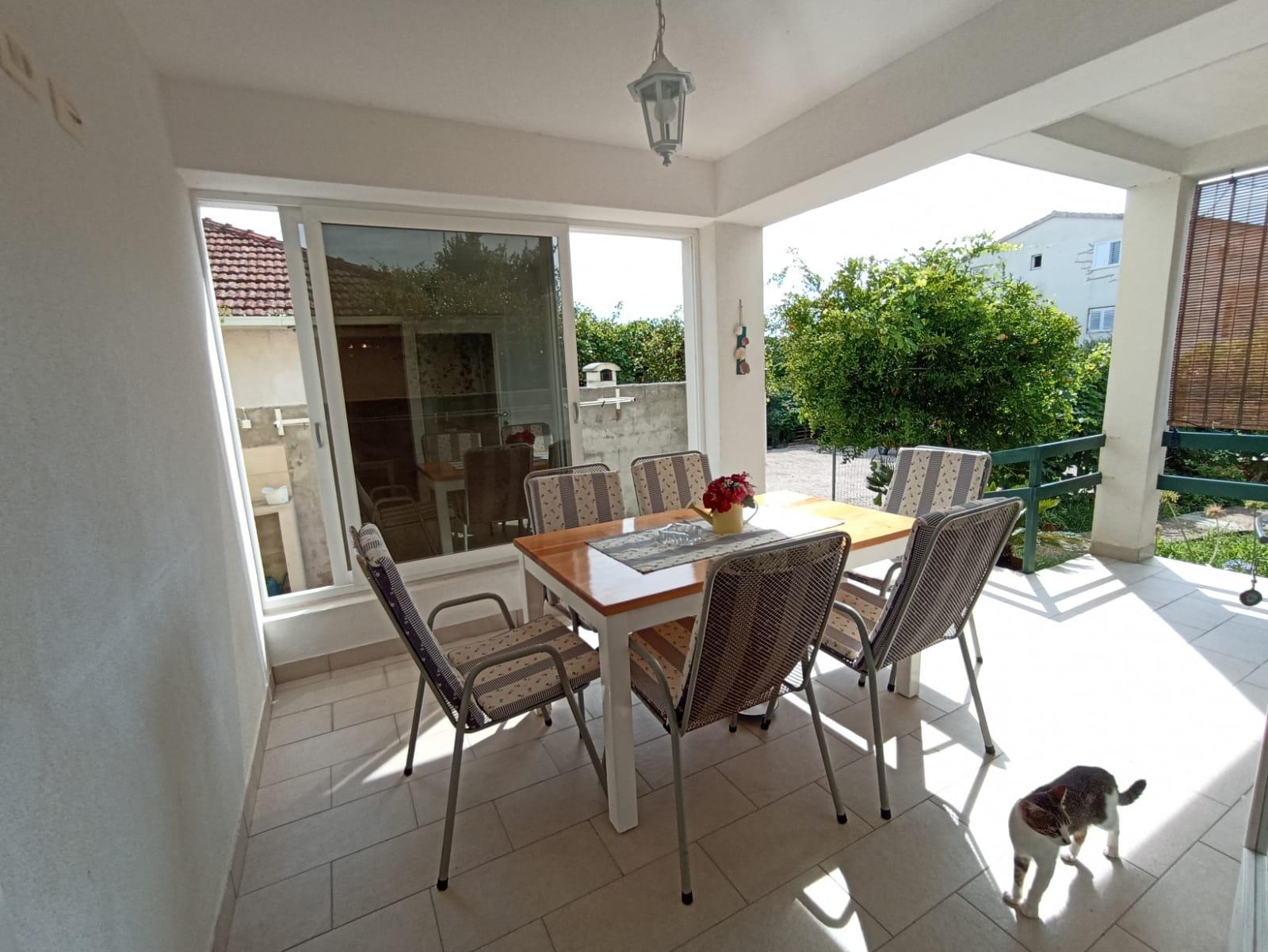 Two bedroom apartment with terrace Orebić, Pelješac  A-a