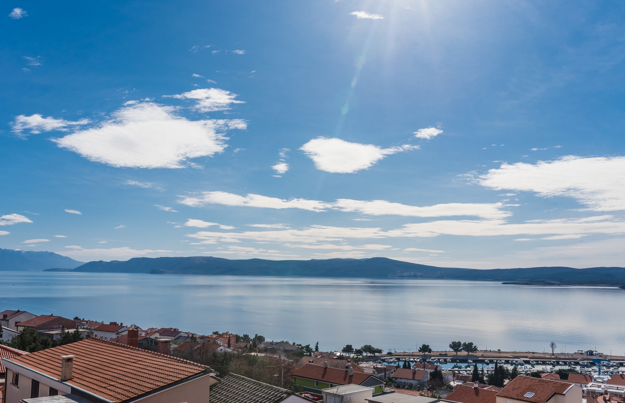 Three bedroom apartment with terrace and sea view Crikvenica  A-a