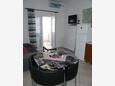 Dining room Arbanija, Dining room in the apartment, (pet friendly) and WiFi.