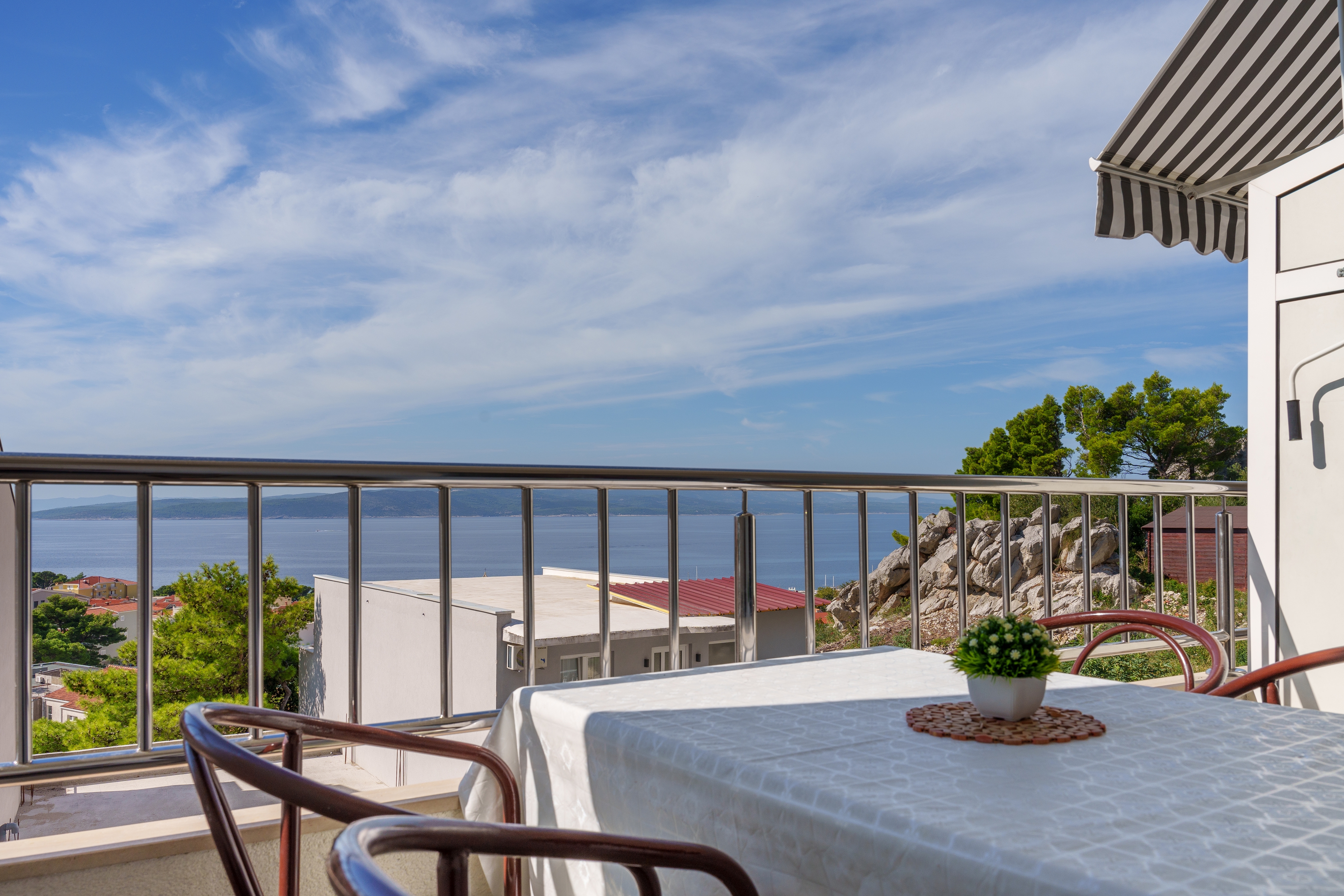 Studio Z balkonom Baška Voda, Makarska  AS-c
