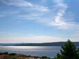 Baška Voda, Balkon - pohled v ubytování typu apartment, WiFi.