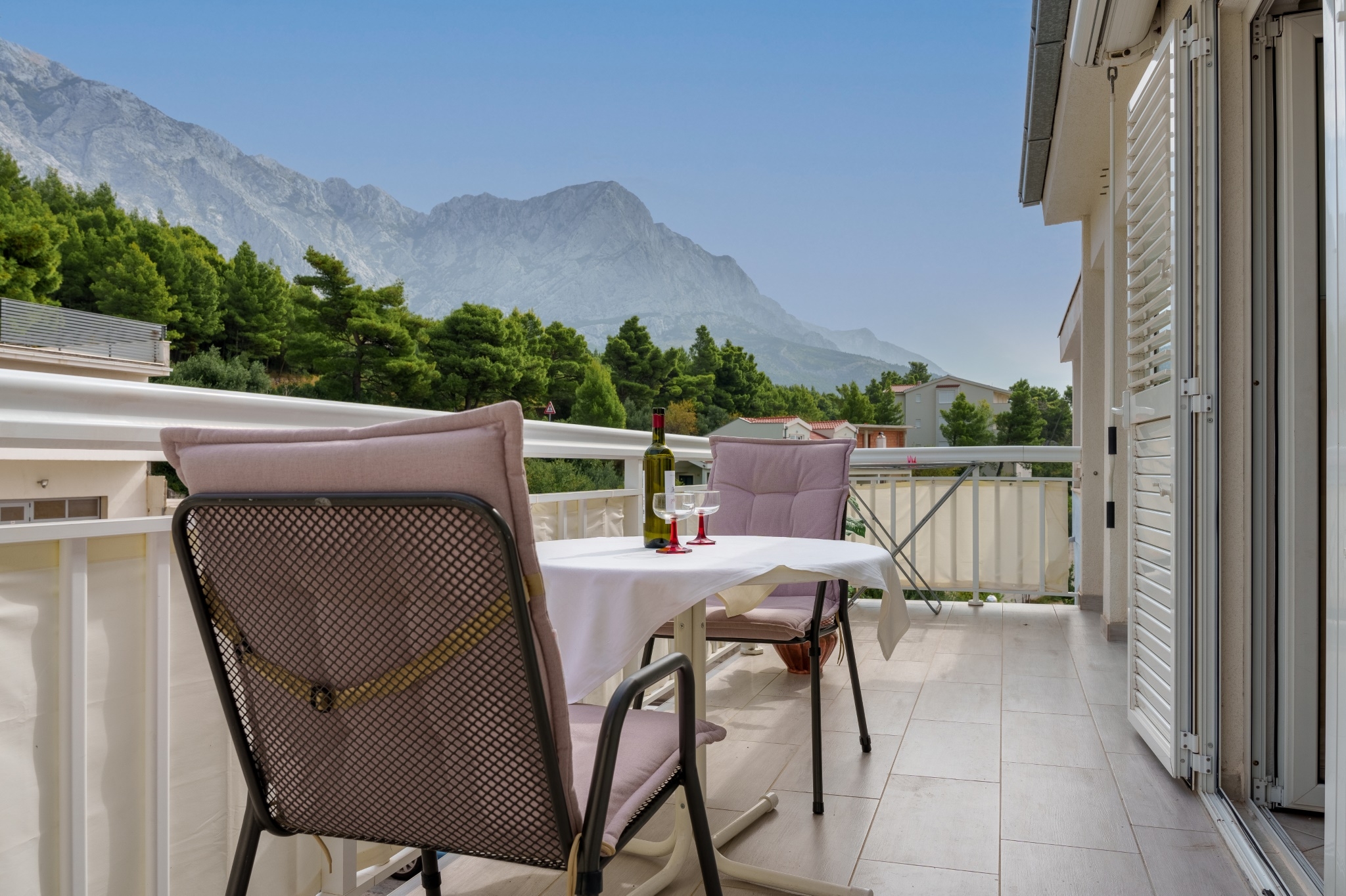 Studio flat with balcony Baška Voda, Makarska  AS-b