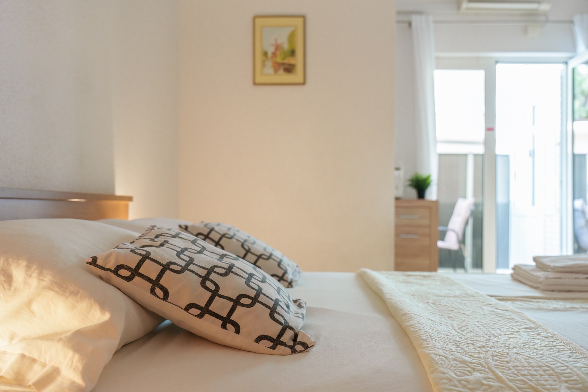 Studio flat with balcony Baška Voda (Makarska) (AS-16517-c)