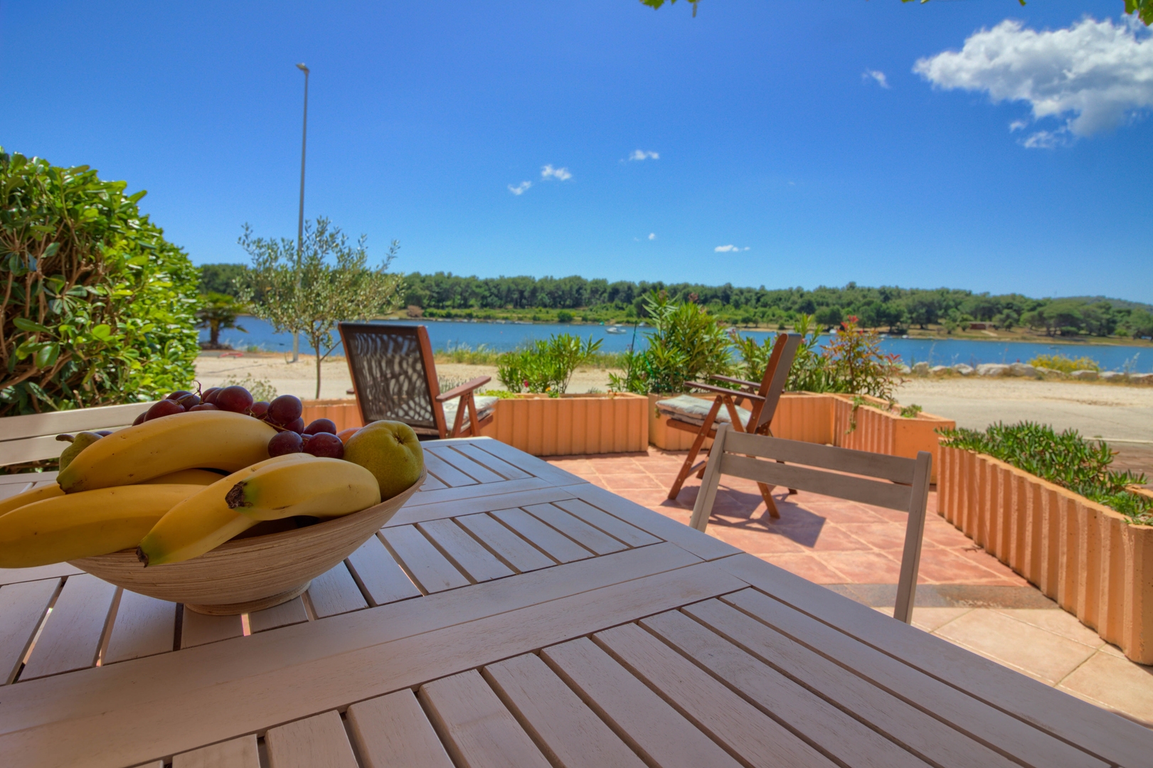 One bedroom apartment with terrace and sea view Medulin  A-a