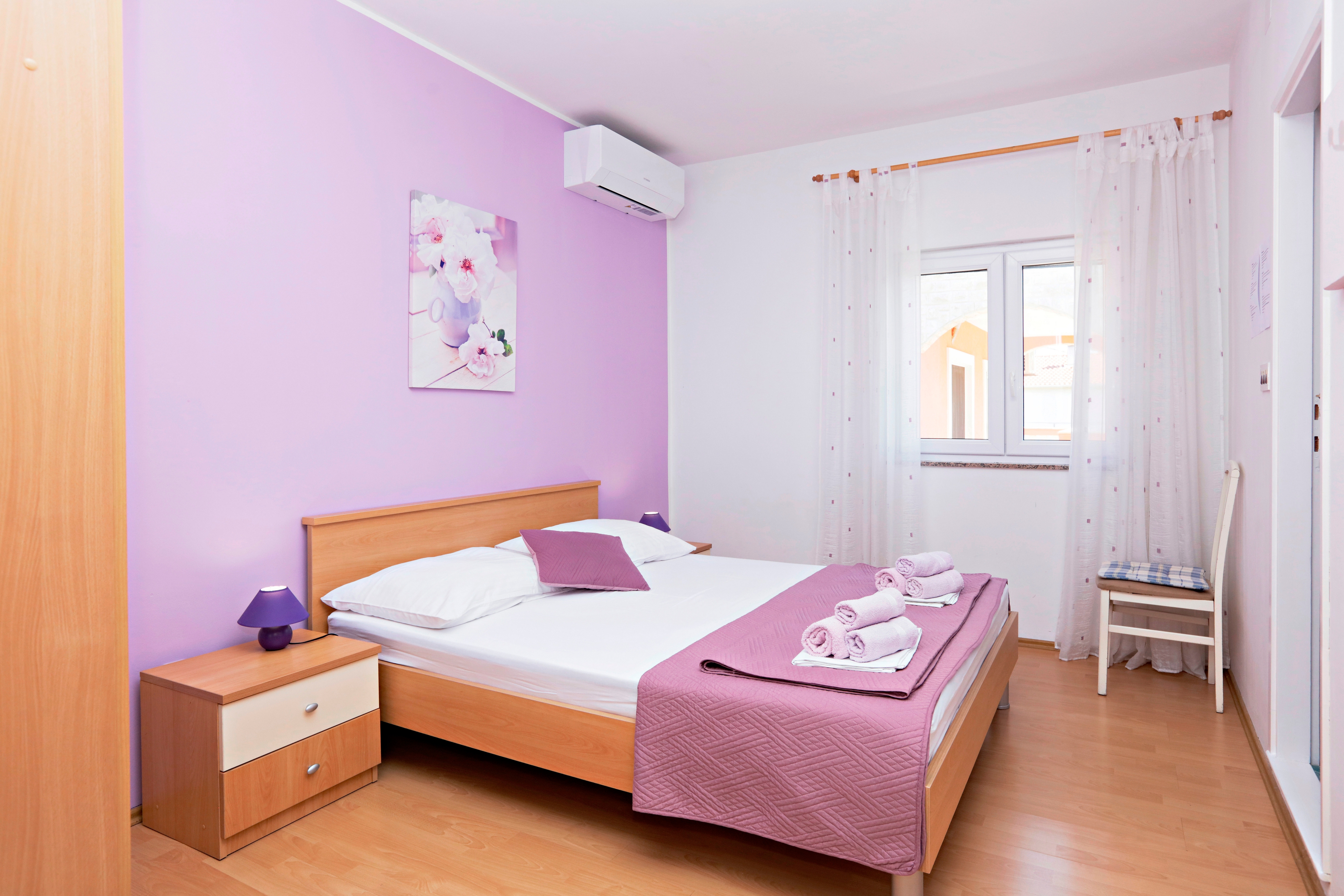 Three bedroom apartment with terrace and sea view Vodice  A-a