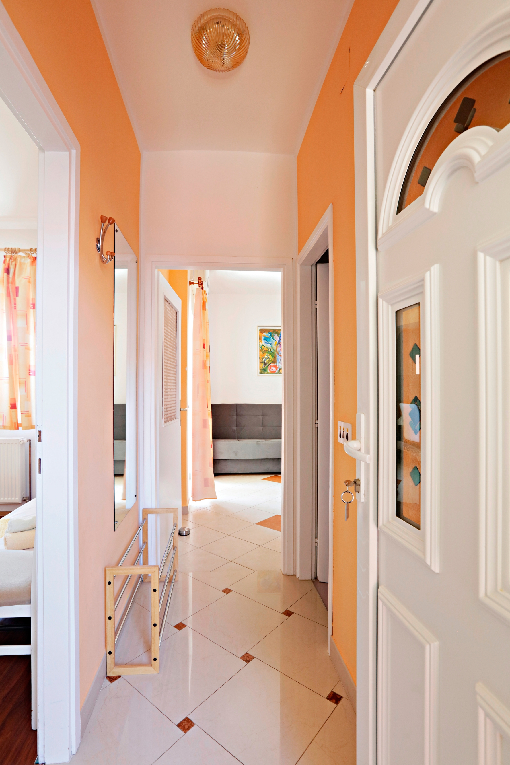 One bedroom apartment with balcony and sea view Vodice  A-b