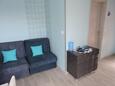 Biograd na Moru, Sala de estar in the apartment, (pet friendly) y WiFi.