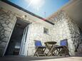 Terrace Vir, Terrace in the studio-apartment, with a sea view and WiFi.