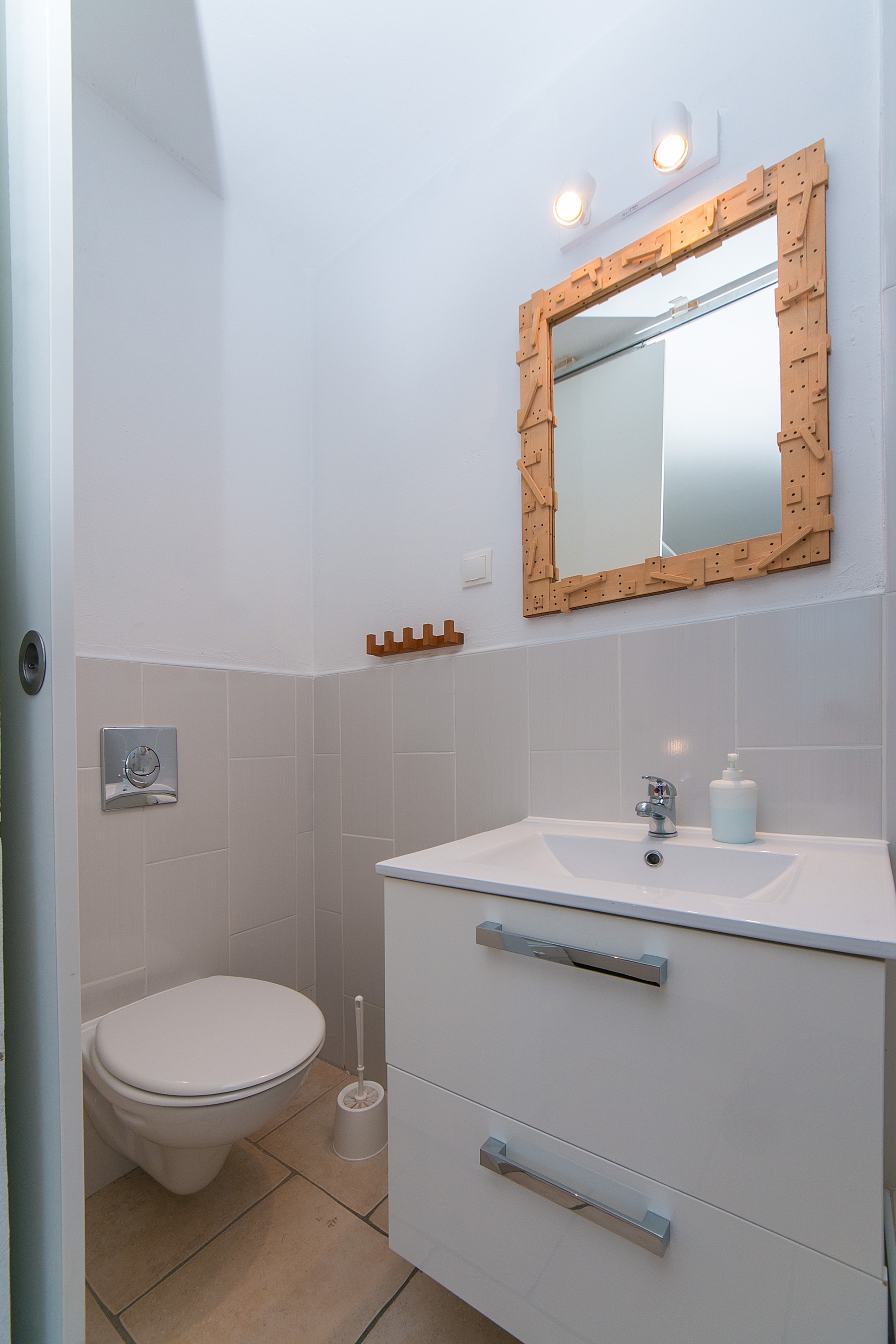 Two bedroom apartment with terrace and sea view Brela, Makarska  A-c