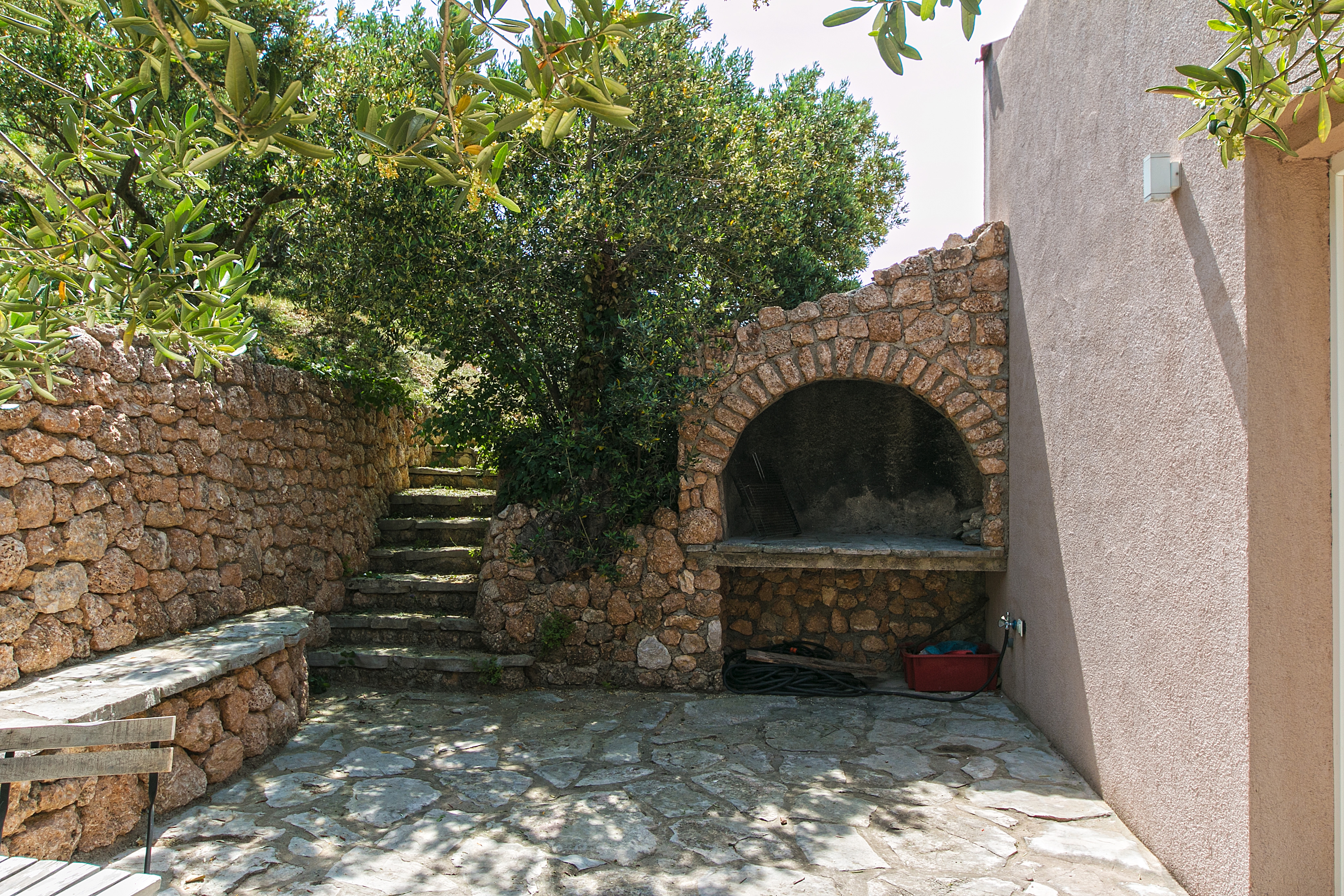 Two bedroom apartment with terrace and sea view Brela, Makarska  A-c