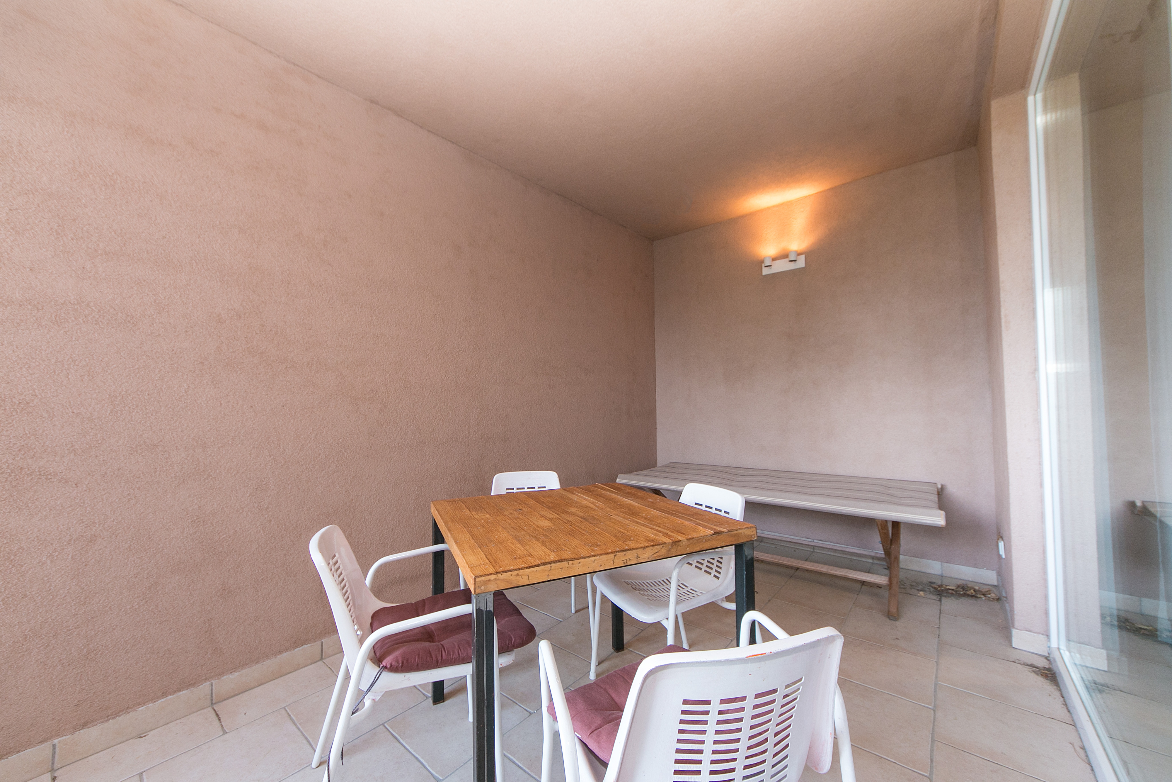 Studio flat with balcony and sea view Brela, Makarska  AS-a