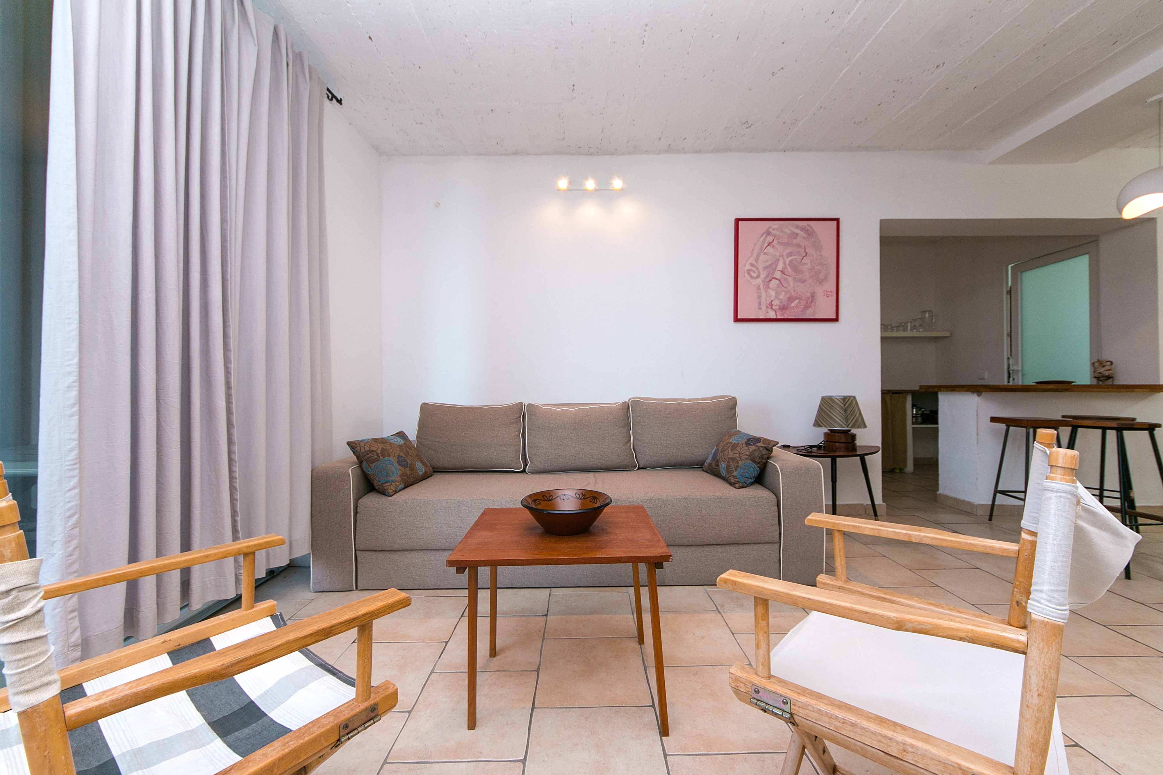 Studio flat with balcony and sea view Brela (Makarska) (AS-16596-a)