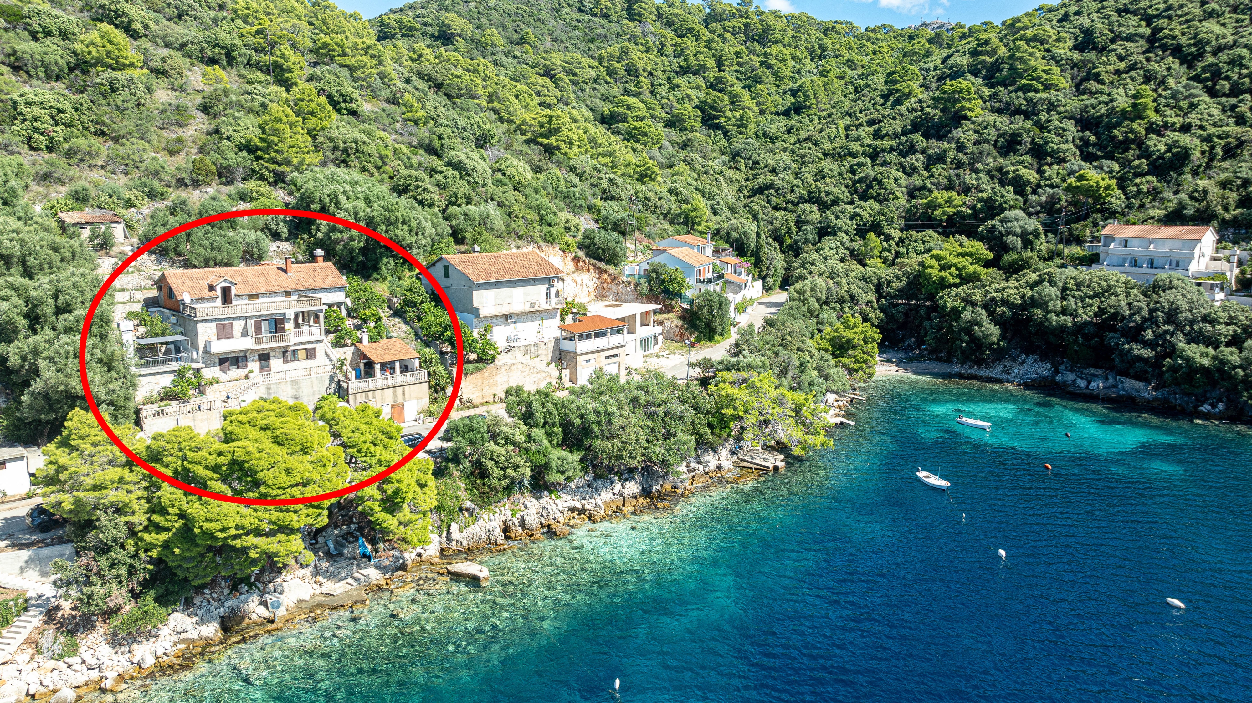 Ferienwohnung im Ort Ubli (Lastovo), Kapazitä Ferienwohnung in Kroatien