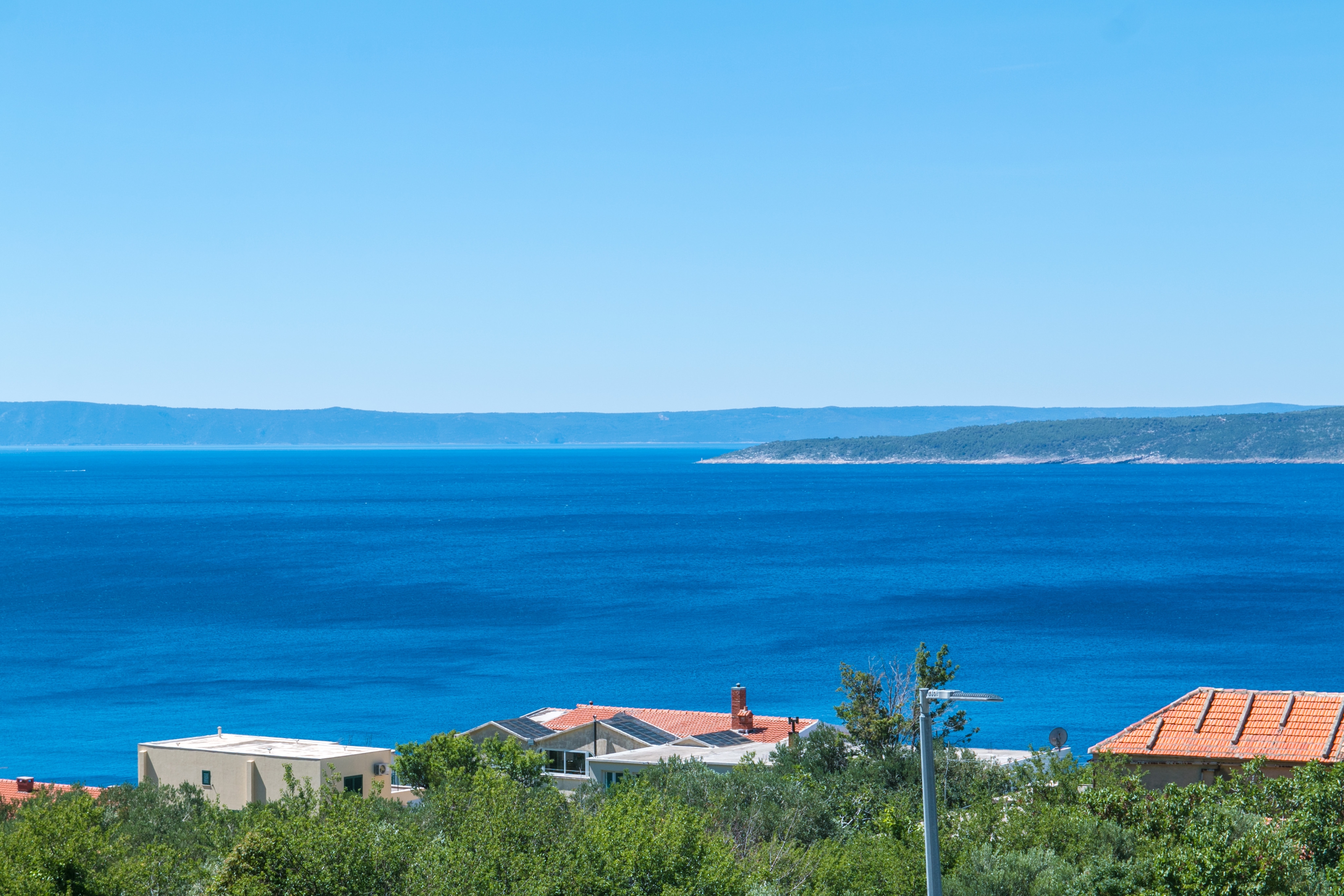 Two bedroom apartment with terrace and sea view Brela, Makarska  A-a