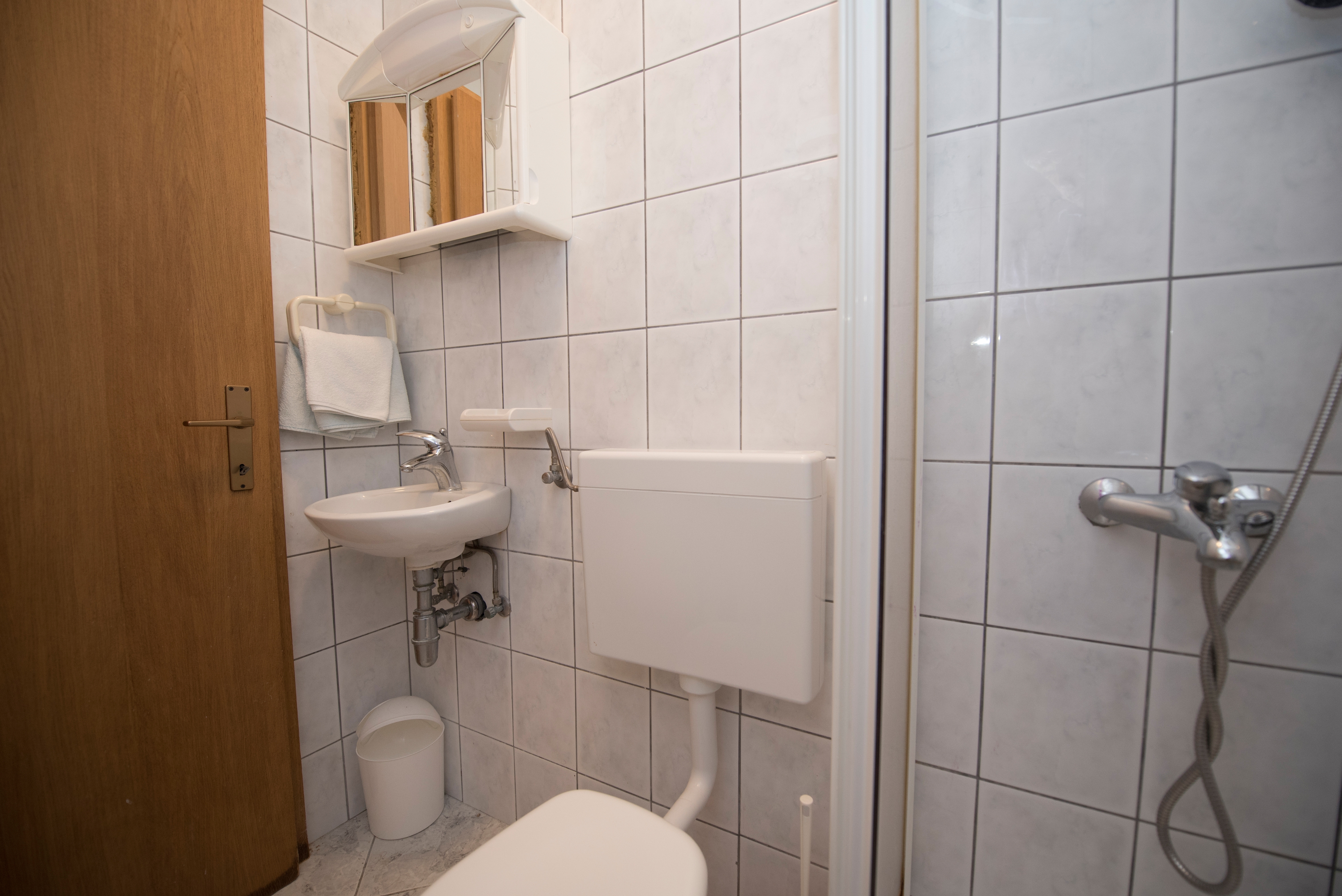 Two bedroom apartment with balcony and sea view Brela, Makarska  A-b