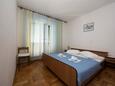 Ložnice 1 Brela, Ložnice 1 v ubytování typu apartment, s klimatizací a WiFi.