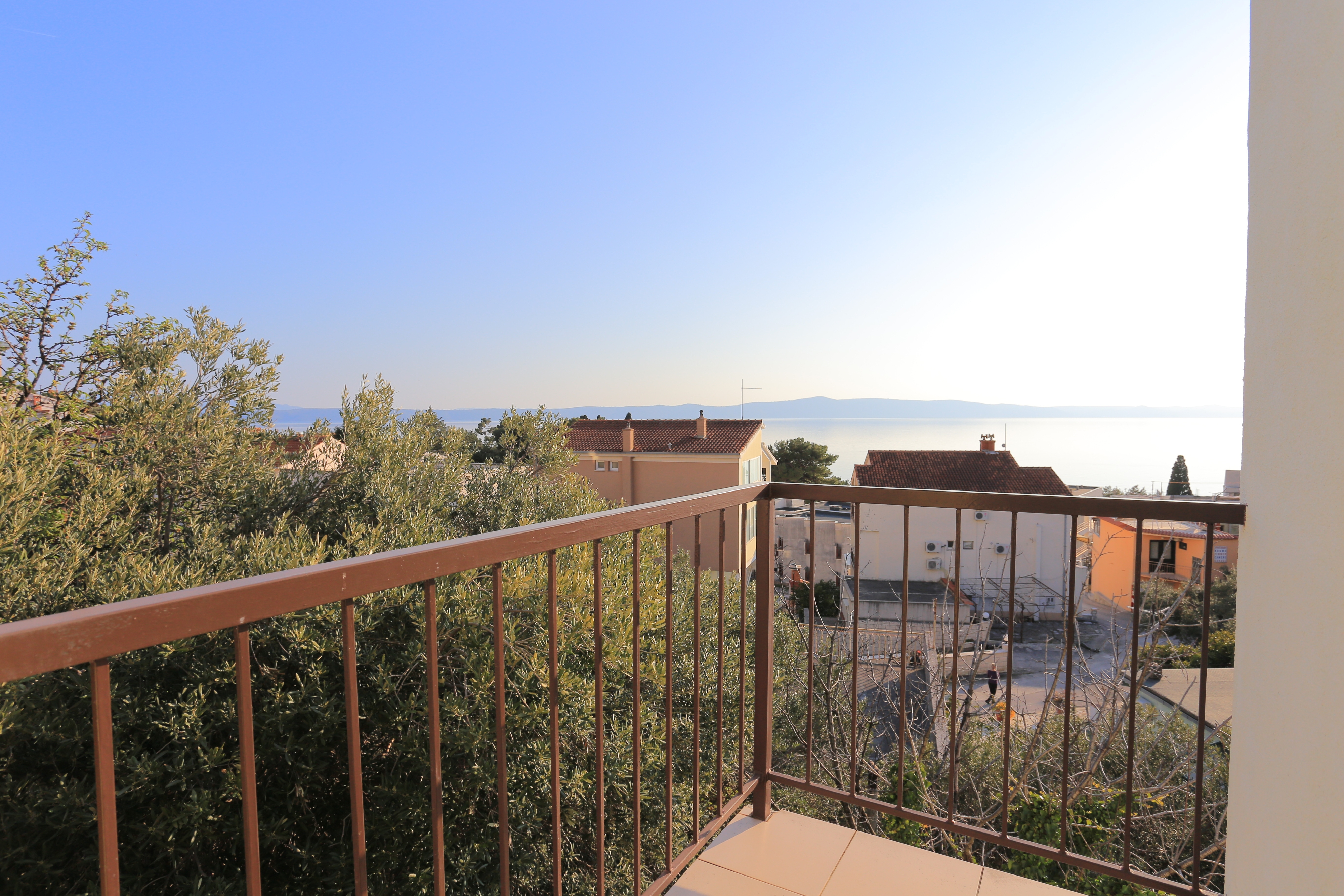 Two bedroom apartment with terrace and sea view Podgora, Makarska  A-a