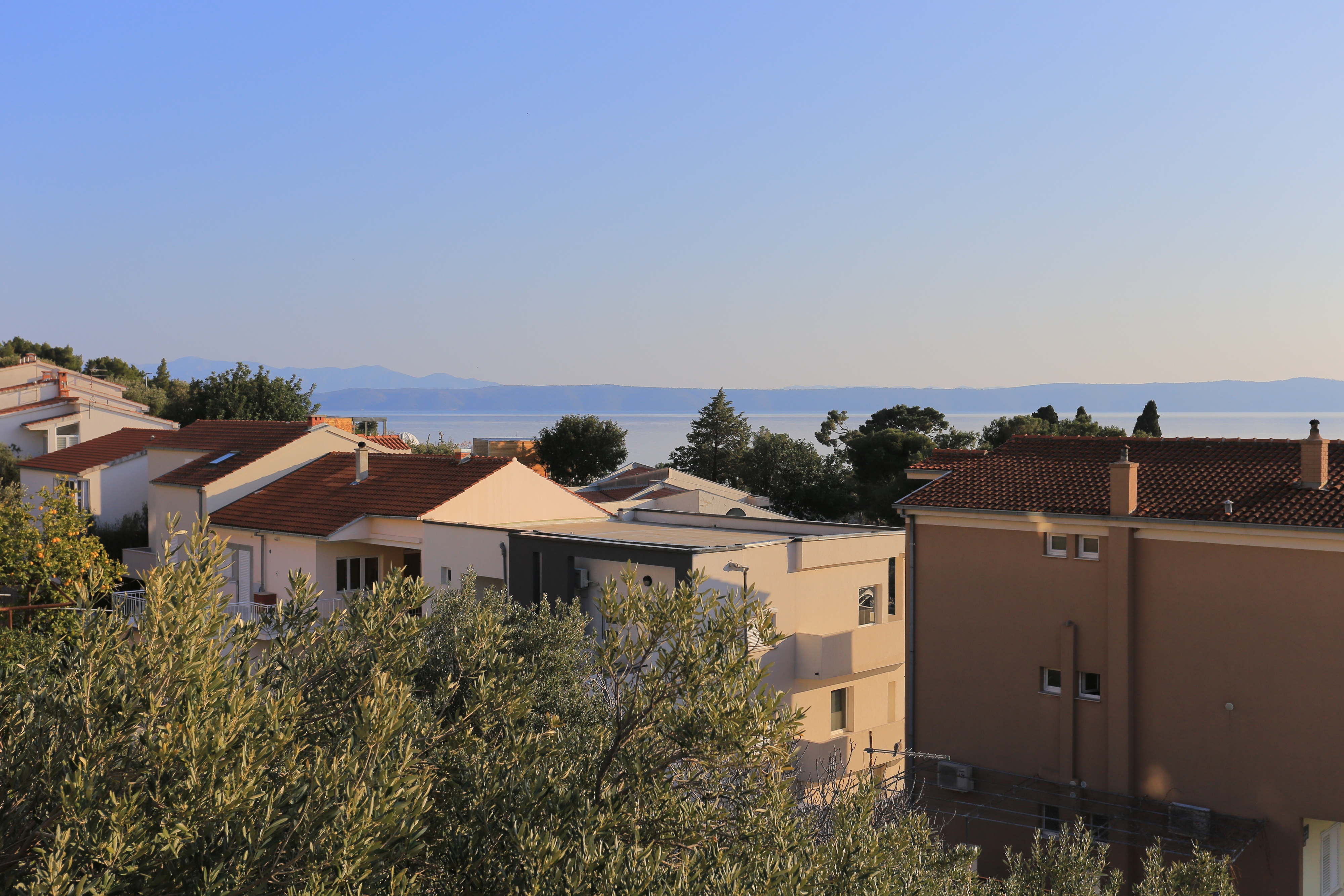 Two bedroom apartment with terrace and sea view Podgora, Makarska  A-a