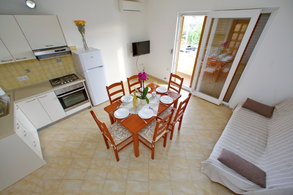 Three bedroom apartment with balcony Sukošan, Zadar (A-16641-b)