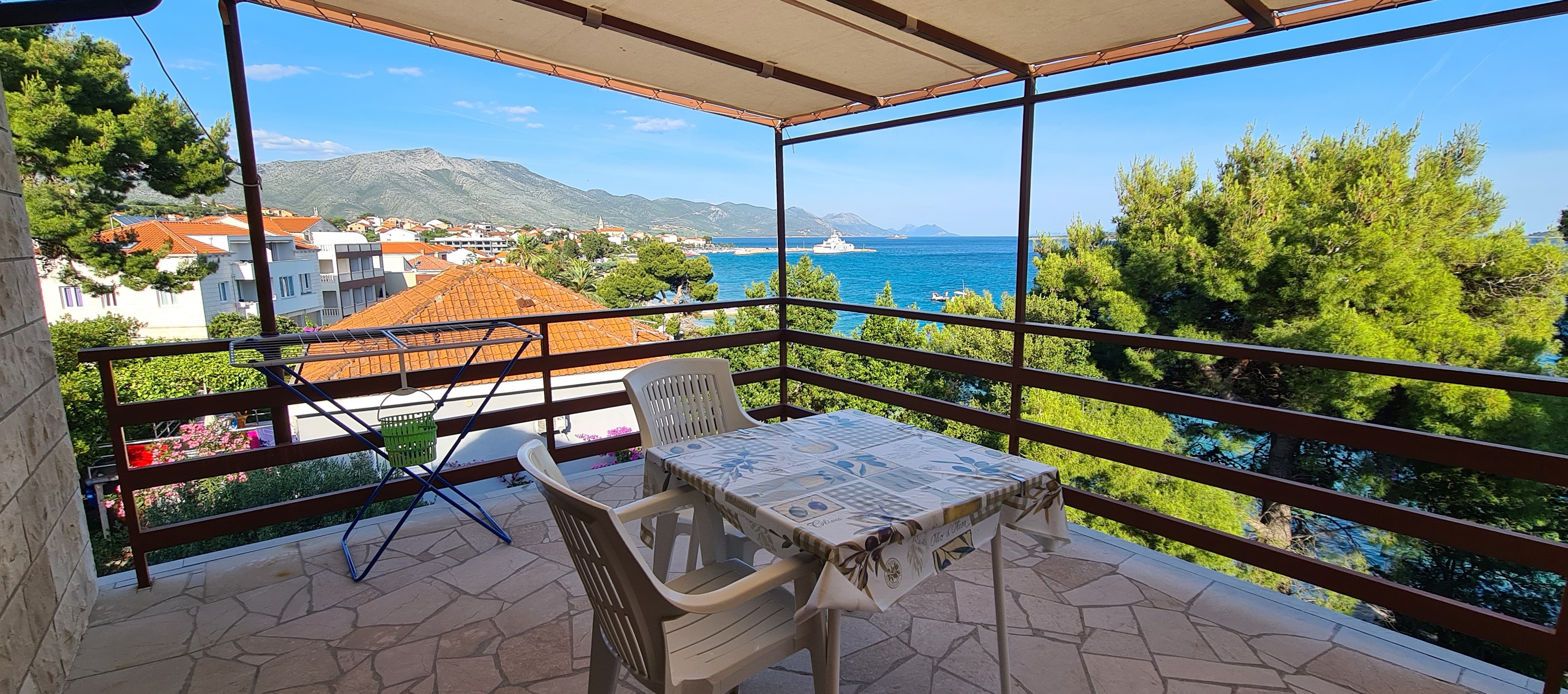Studio flat near beach Orebić, Pelješac (AS-16648-c)