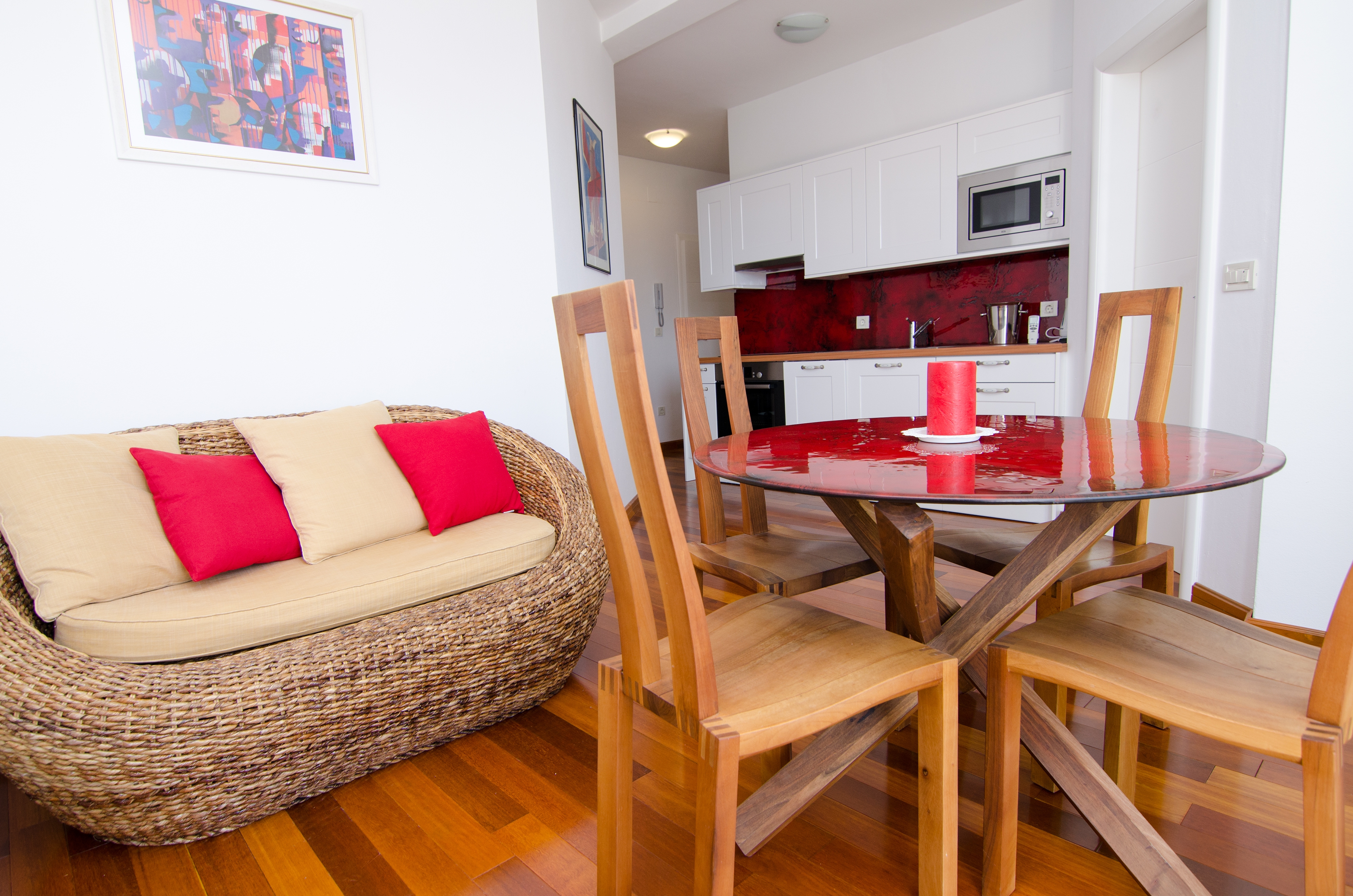 Two bedroom apartment with terrace and sea view Murter (A-16655-b)