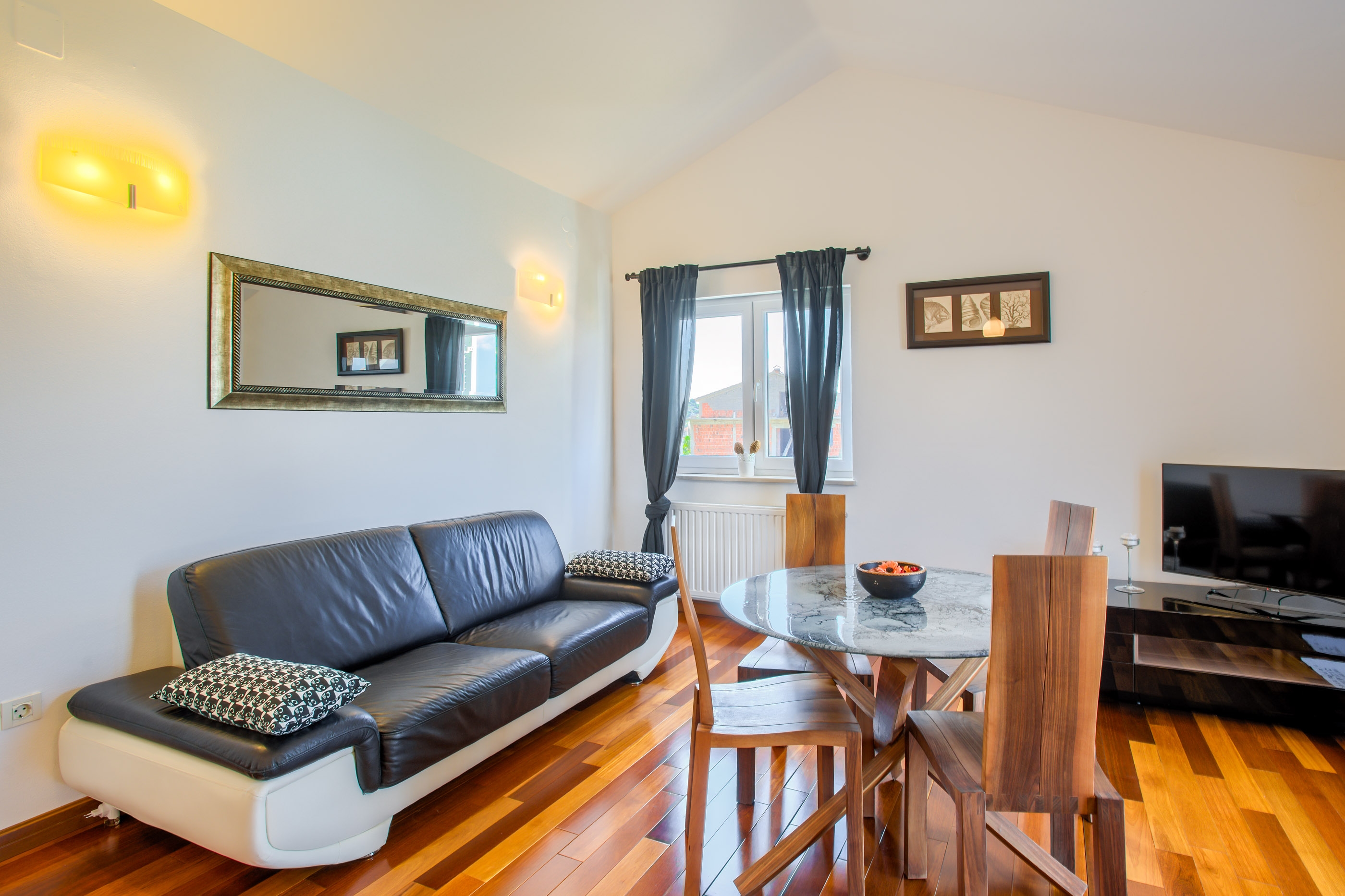 Two bedroom apartment with terrace and sea view Murter (A-16655-f)