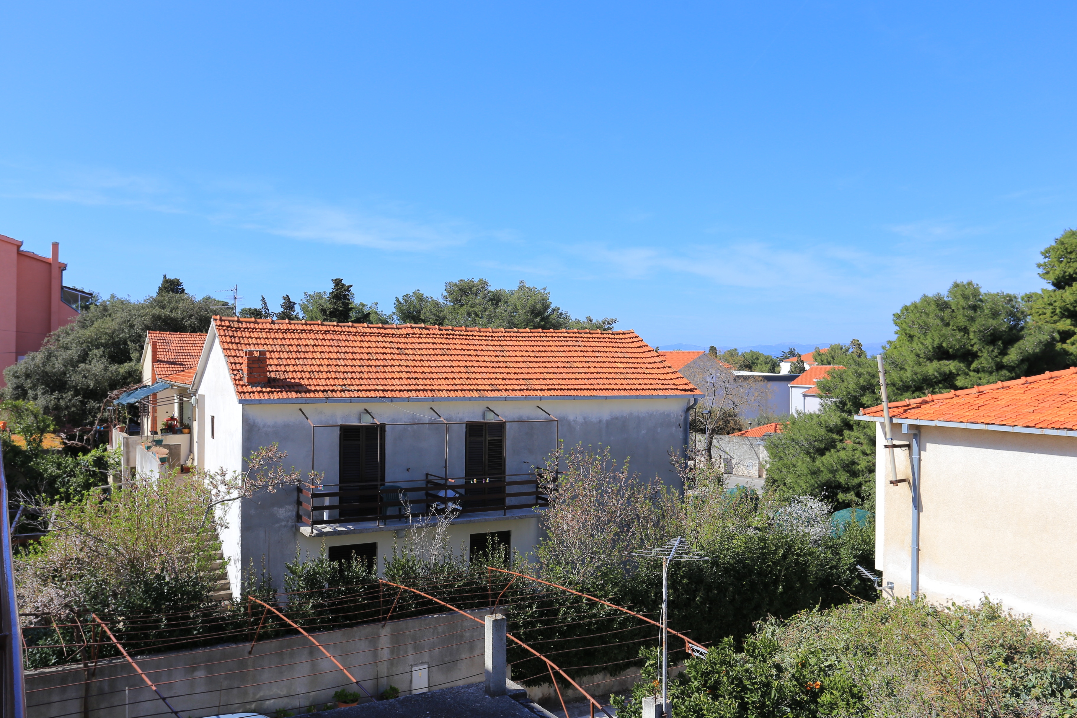 Two bedroom apartment with balcony and sea view Supetar, Brač  A-b