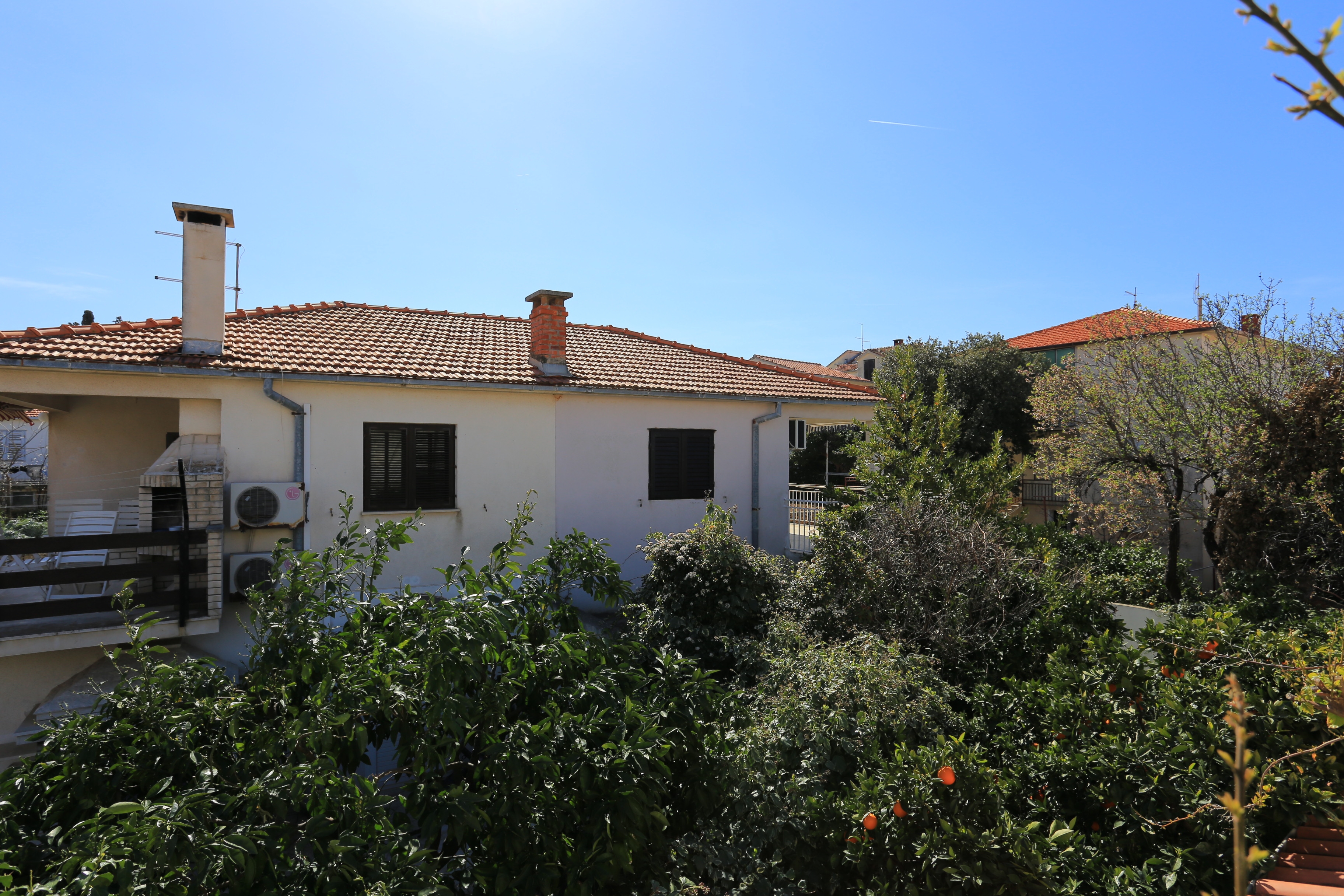 Two bedroom apartment with balcony and sea view Supetar, Brač  A-b