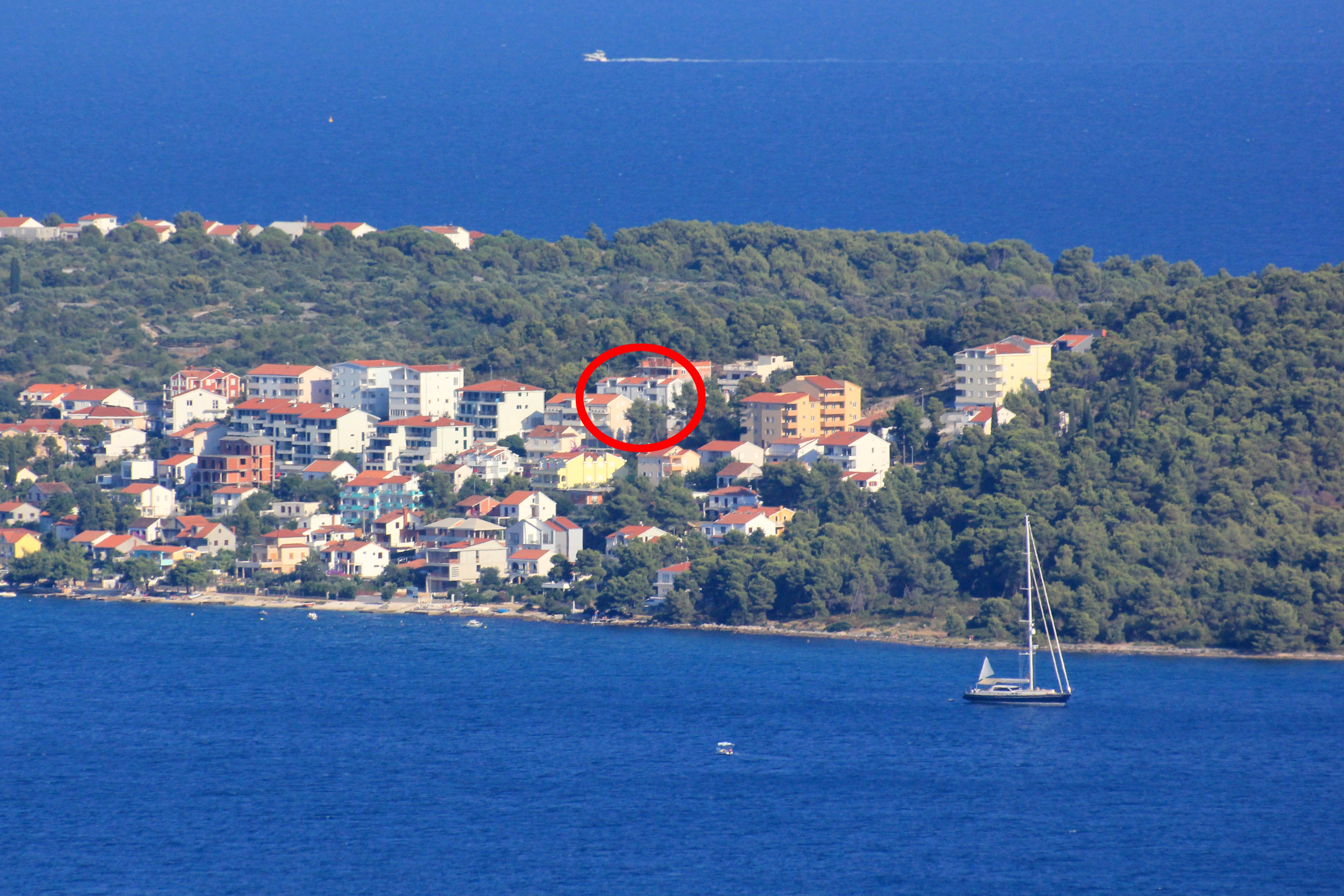 Two bedroom apartment with terrace and sea view Okrug Gornji, Čiovo (A-16676-a) Two bedroom apartment with terrace and sea view Okrug Gornji, Čiovo (A-16676-a)