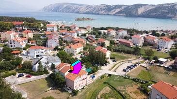 Lopar, Rab, Objekt 16680 - Apartmaji s peščeno plažo.