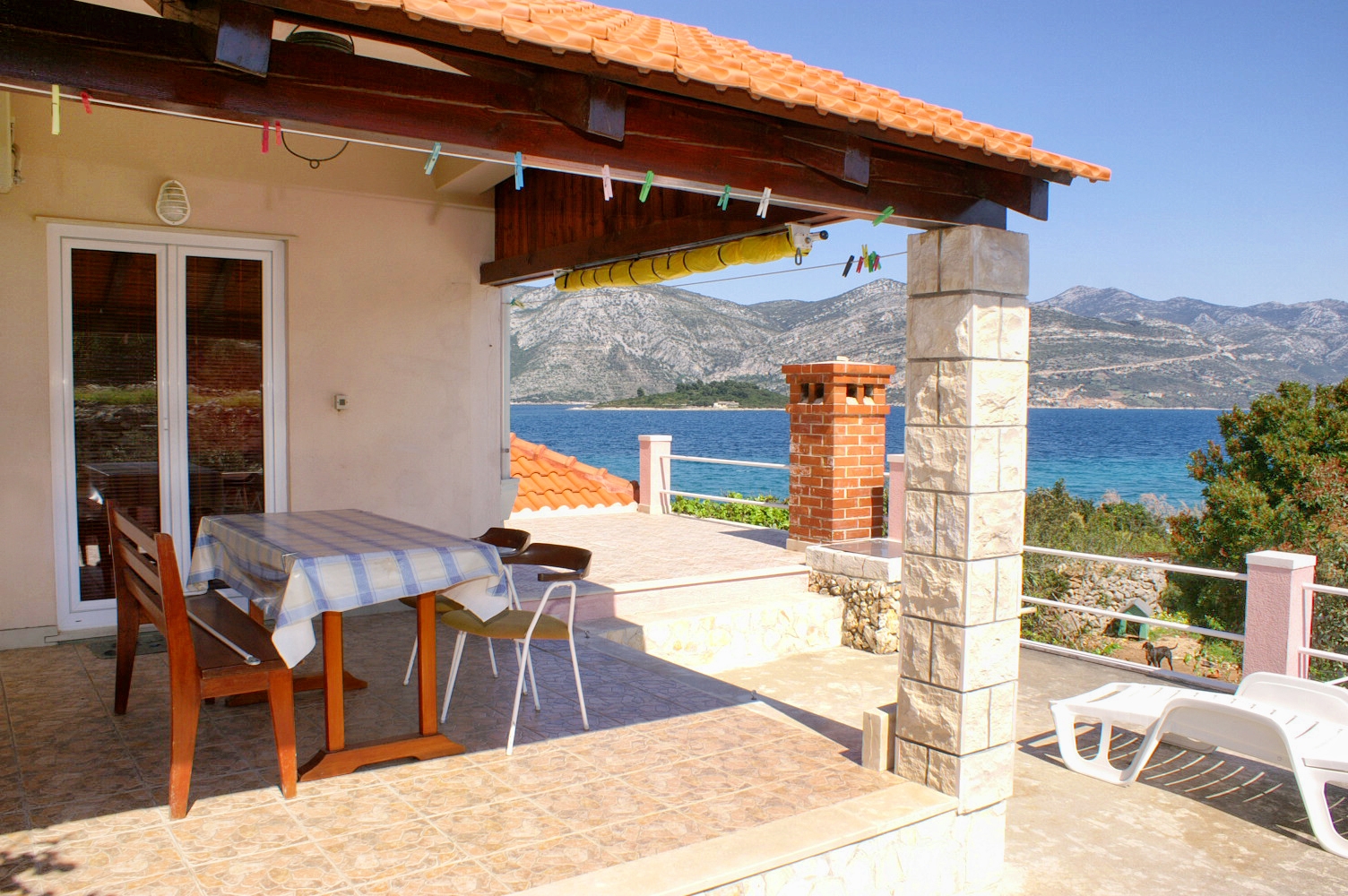 Two bedroom apartment near beach Kneža, Korčula (A-167-c)
