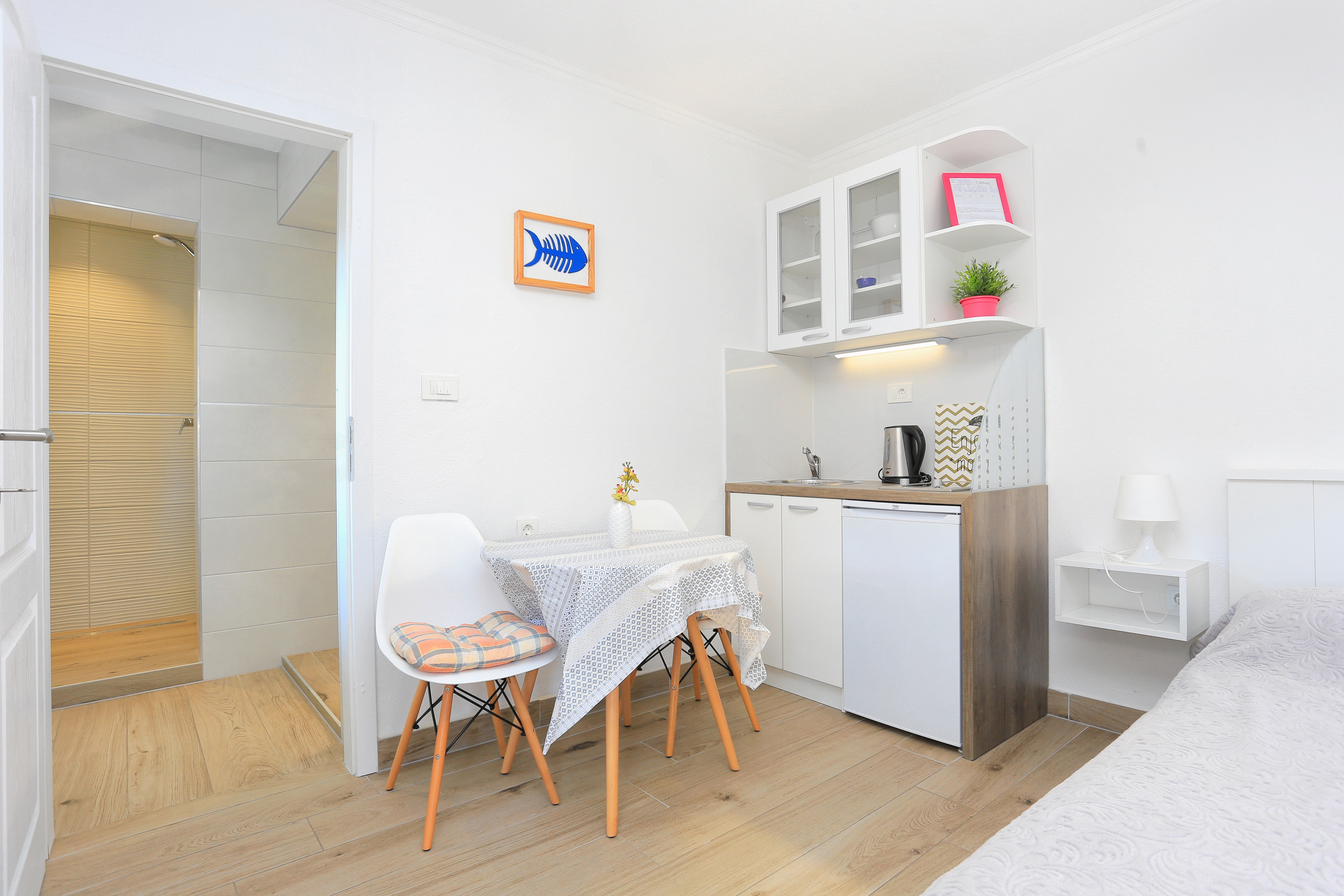 Studio flat with terrace and sea view Trogir  AS-a