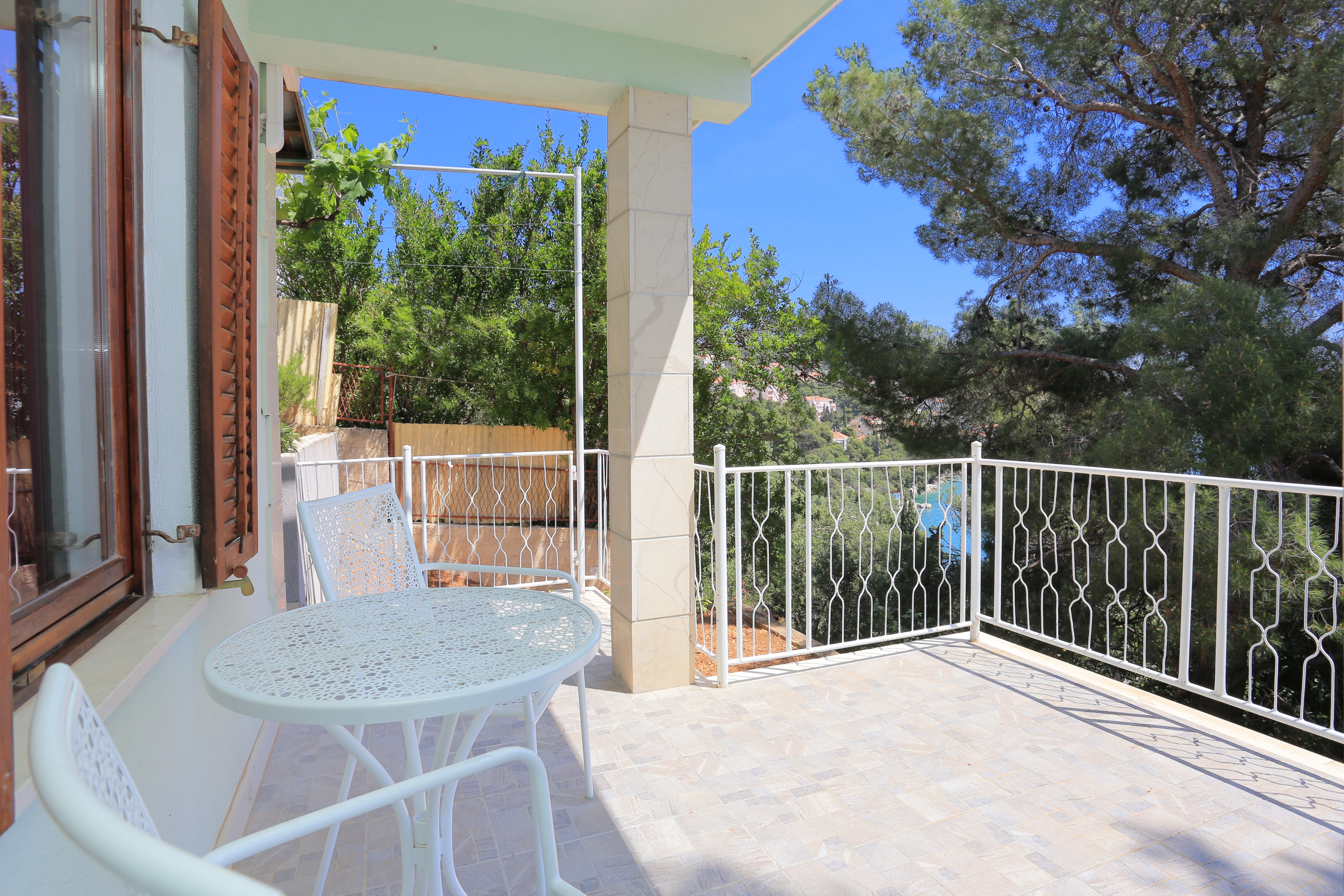 Studio flat with terrace and sea view Trogir  AS-a