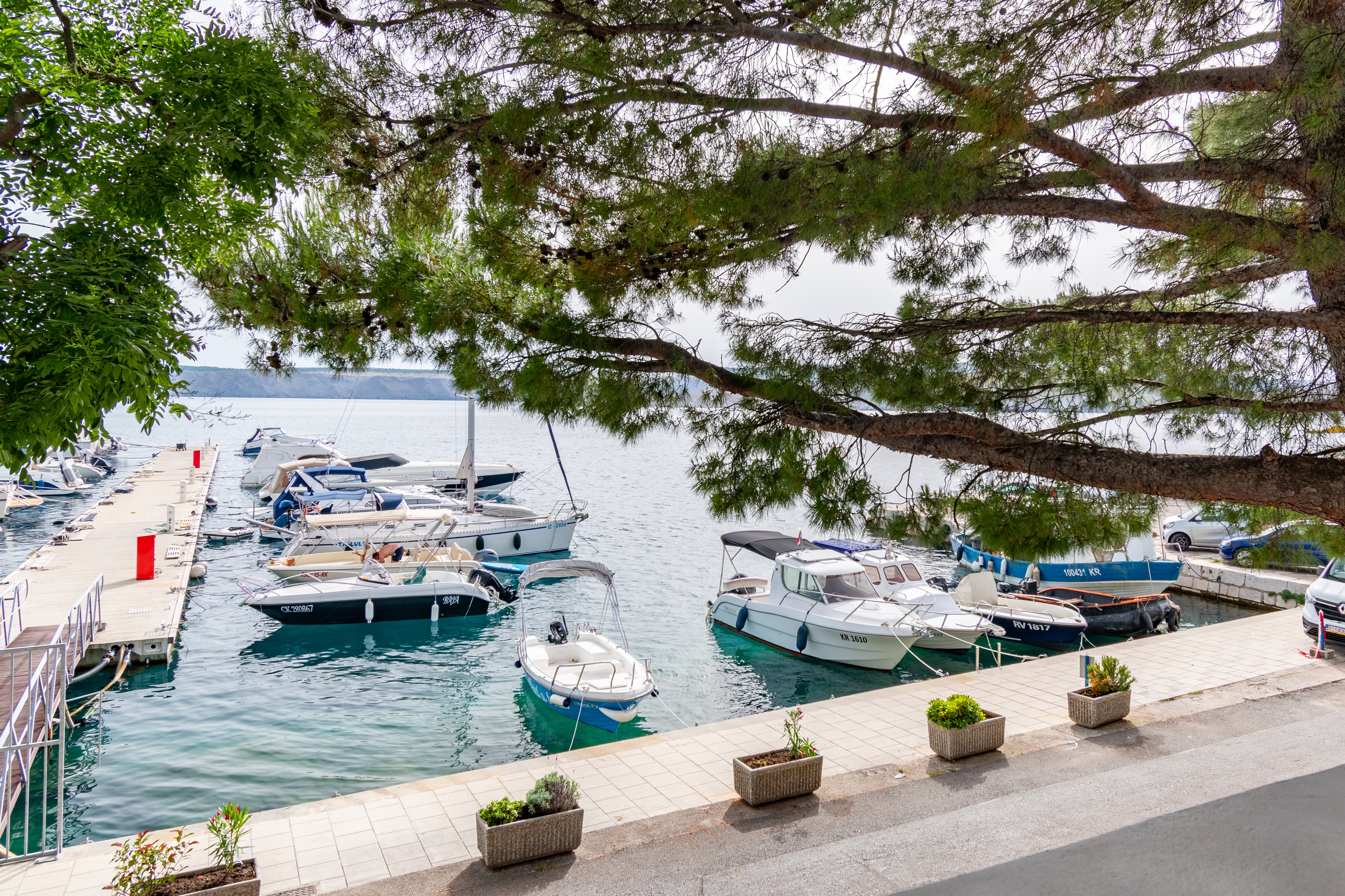 One bedroom apartment with balcony and sea view Jadranovo, Crikvenica  A-b