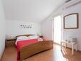 Ložnice Supetar, Ložnice v ubytování typu apartment, s klimatizací, domácí mazlíčci povoleni a WiFi.