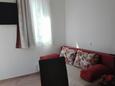 Obývací pokoj Makarska, Obývací pokoj v ubytování typu apartment, s klimatizací a WiFi.