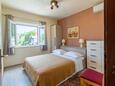 Ložnice 3 Povlja, Ložnice 3 v ubytování typu apartment, s klimatizací a WiFi.