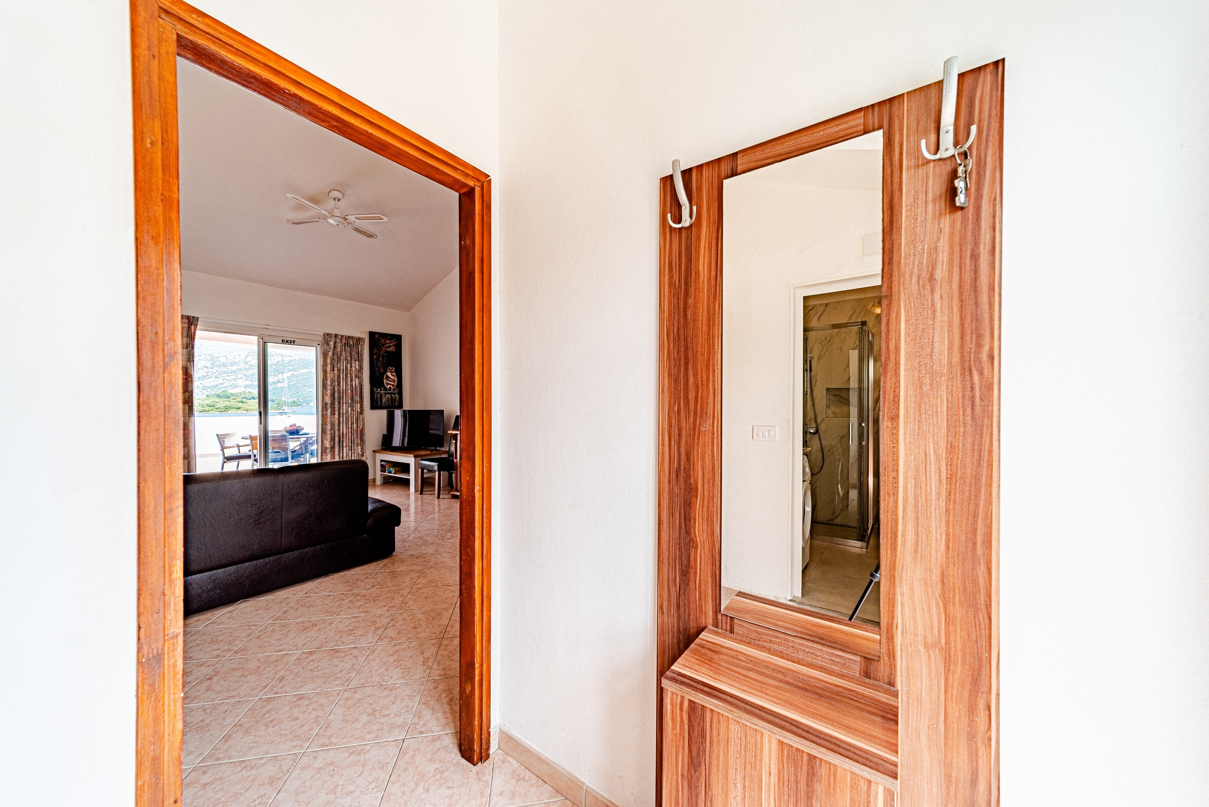 Two bedroom apartment near beach Kneža, Korčula  A-c