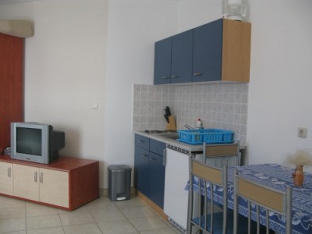 Studio flat with terrace and sea view Barbat, Rab (AS-16816-b)